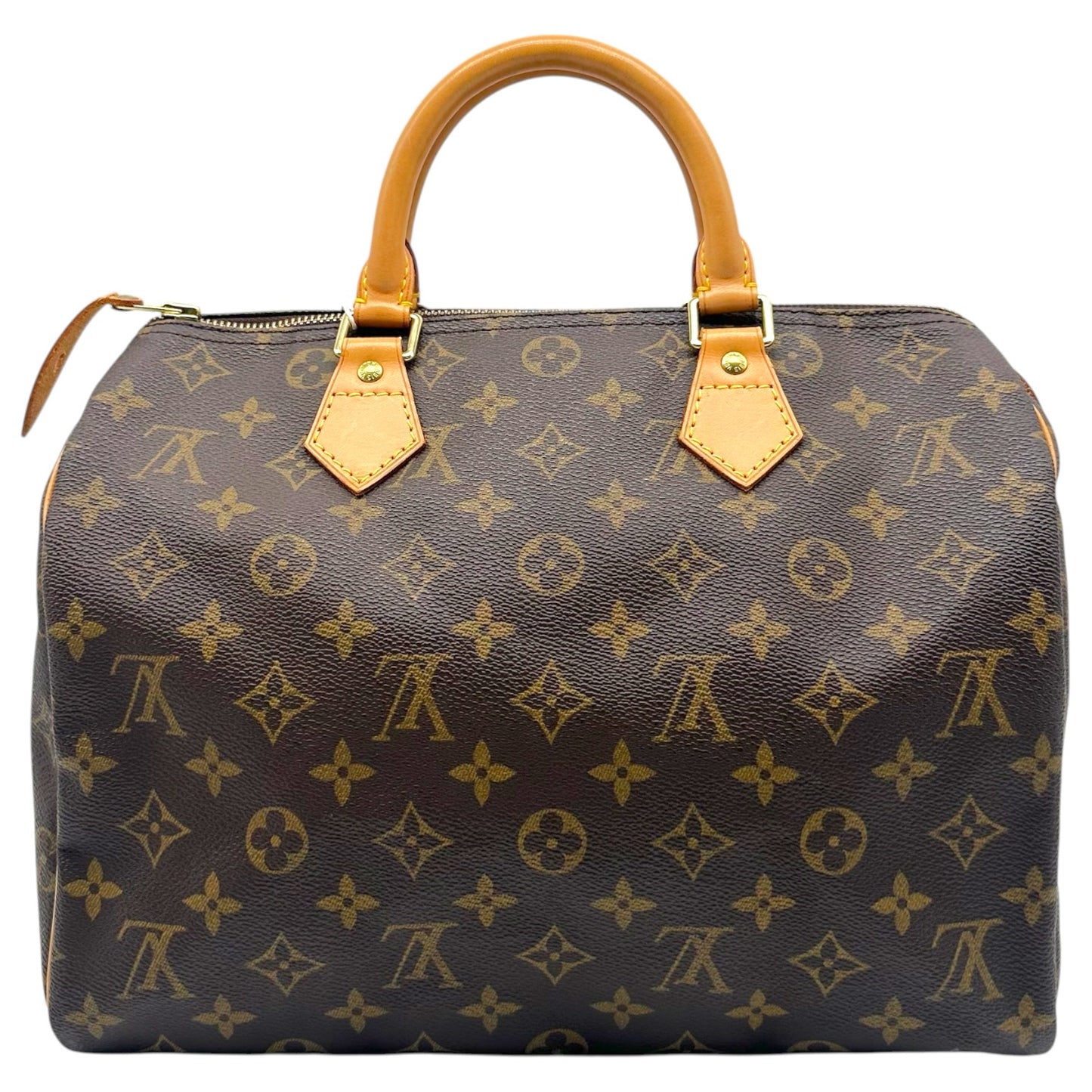 Louis Vuitton Speedy 35 Handbag Brown Monogram Canvas