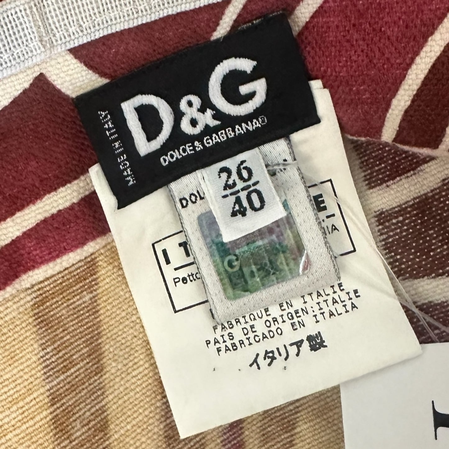 D&G Pink Floral Mini Dress with Sweetheart Neckline