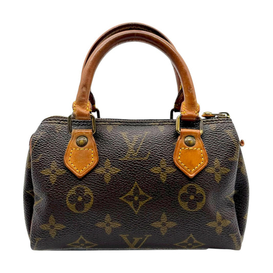 Louis Vuitton Classic Monogram Mini Speedy Bag - Outfit Repeater