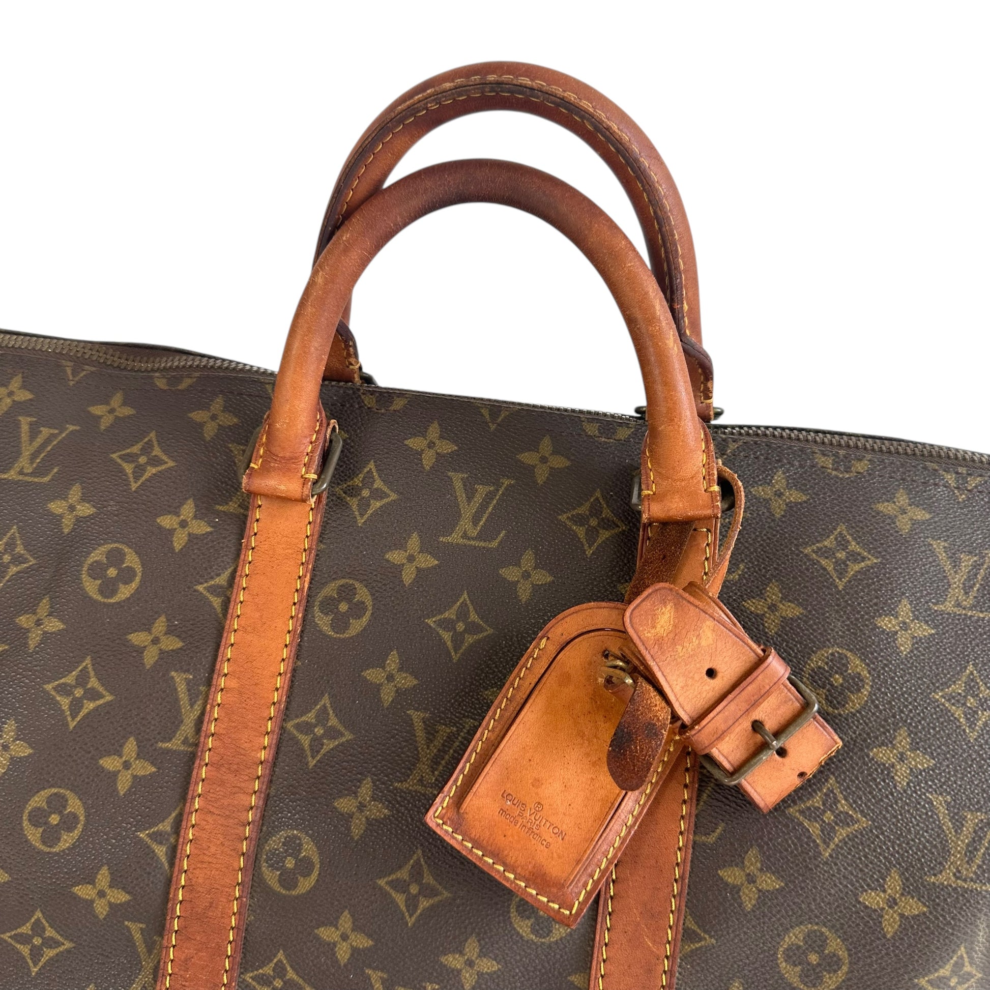 Louis Vuitton Monogram Canvas Keepall 55 Duffle Bag - Outfit Repeater