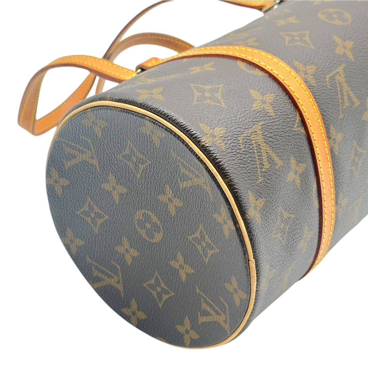 Louis Vuitton Brown Monogram Papillon 30 Shoulder Bag