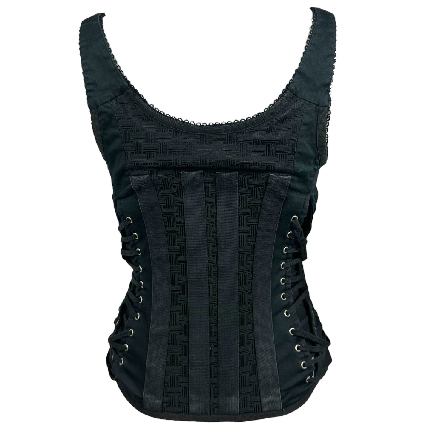 D&G Dolce & Gabbana Bondage Corset (Runway) - Outfit Repeater