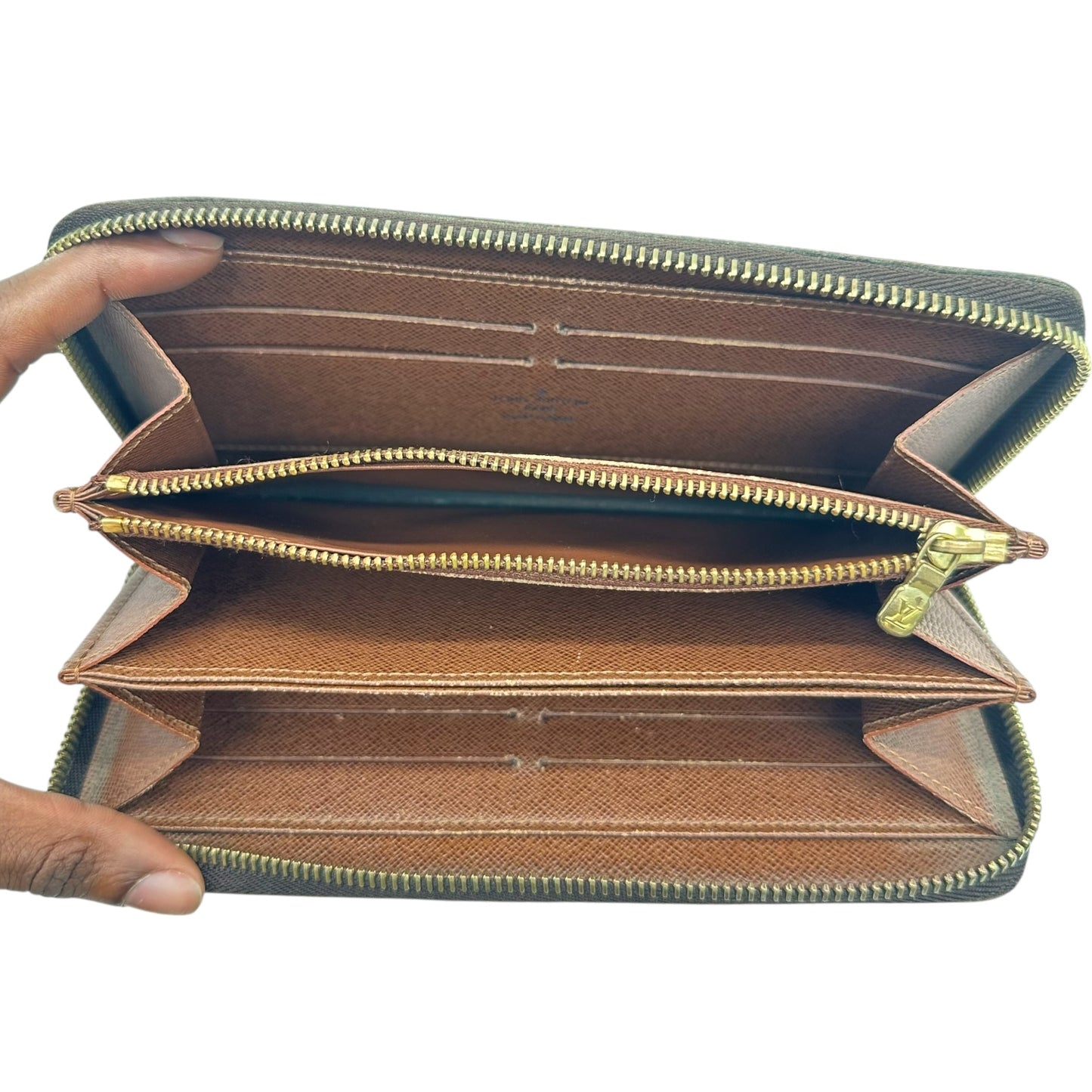 Louis Vuitton Classic Monogram Zippy Long Wallet