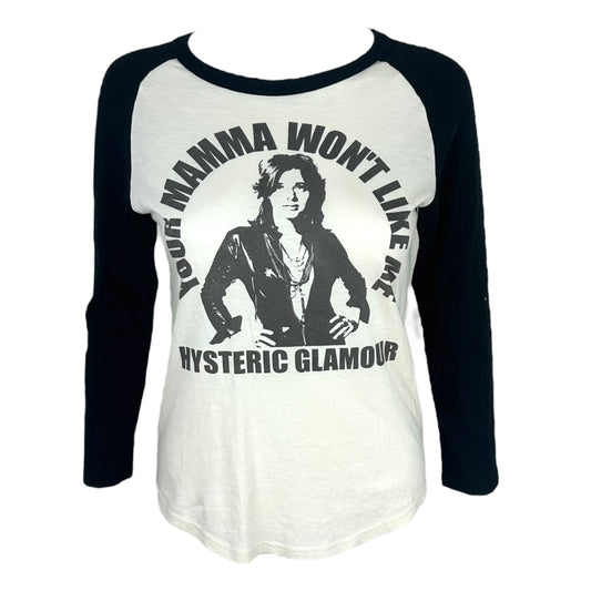 Hysteric Glamour Your Mama Baseball T-shirt
