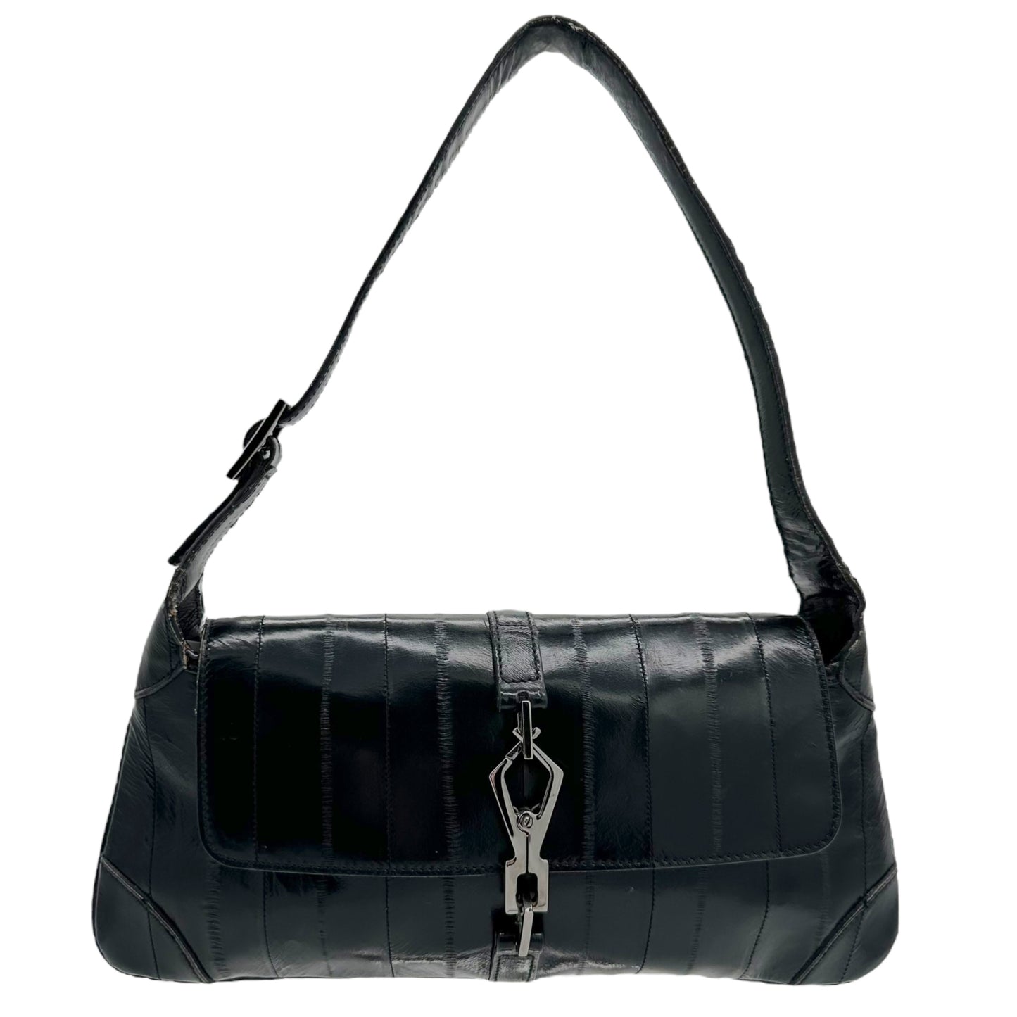 Gucci Eel Skin Jackie Shoulder Bag - Outfit Repeater