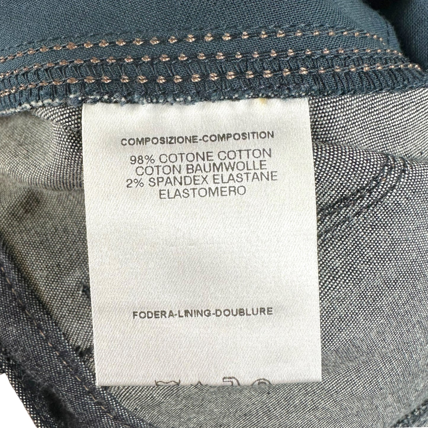 Gucci by Tom Ford 2000 Dark Wash Denim Jacket & Midi Skirt Set