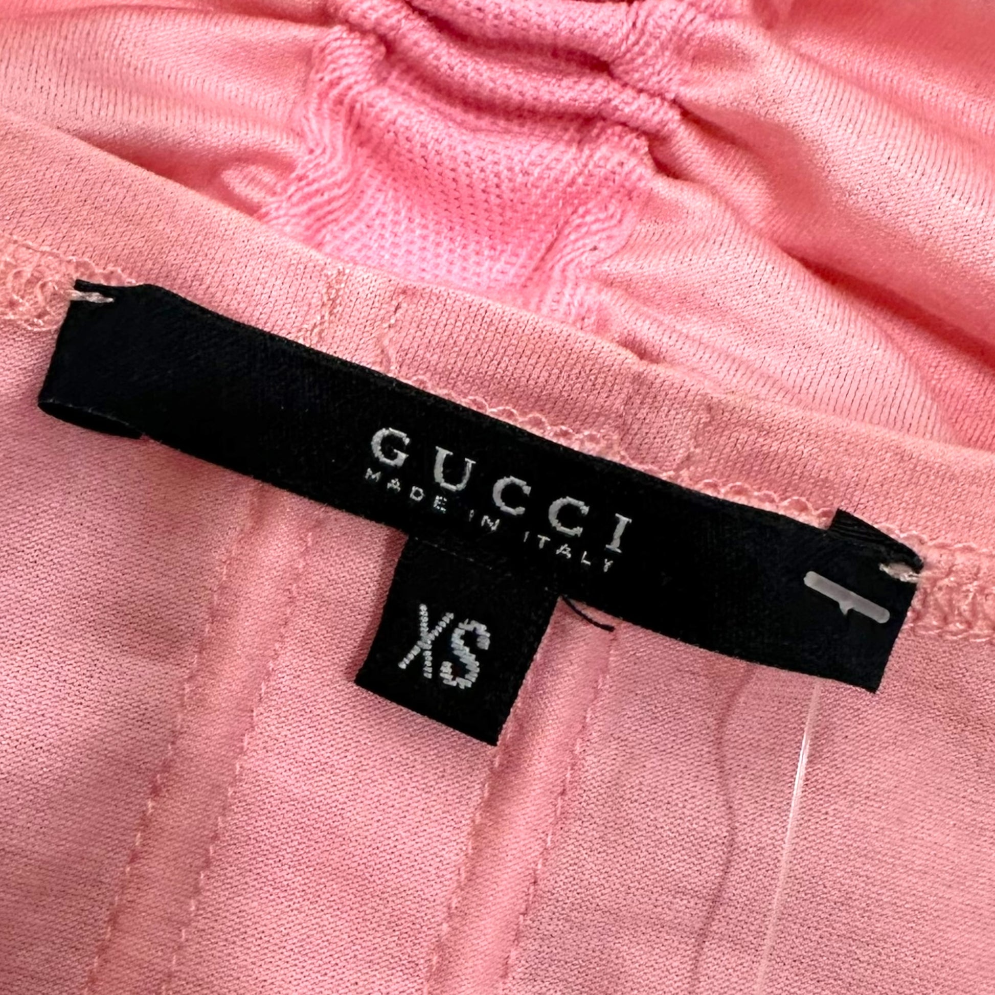 Gucci Pink Cinched Back Tank Top - Outfit Repeater