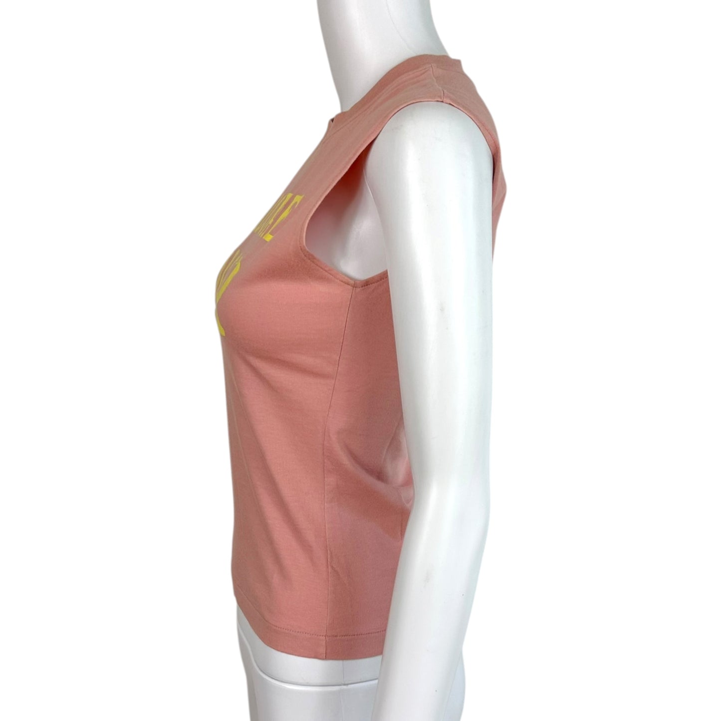 Christian Dior S/S 2002 Light Pink & Yellow J'Adore Dior Tank