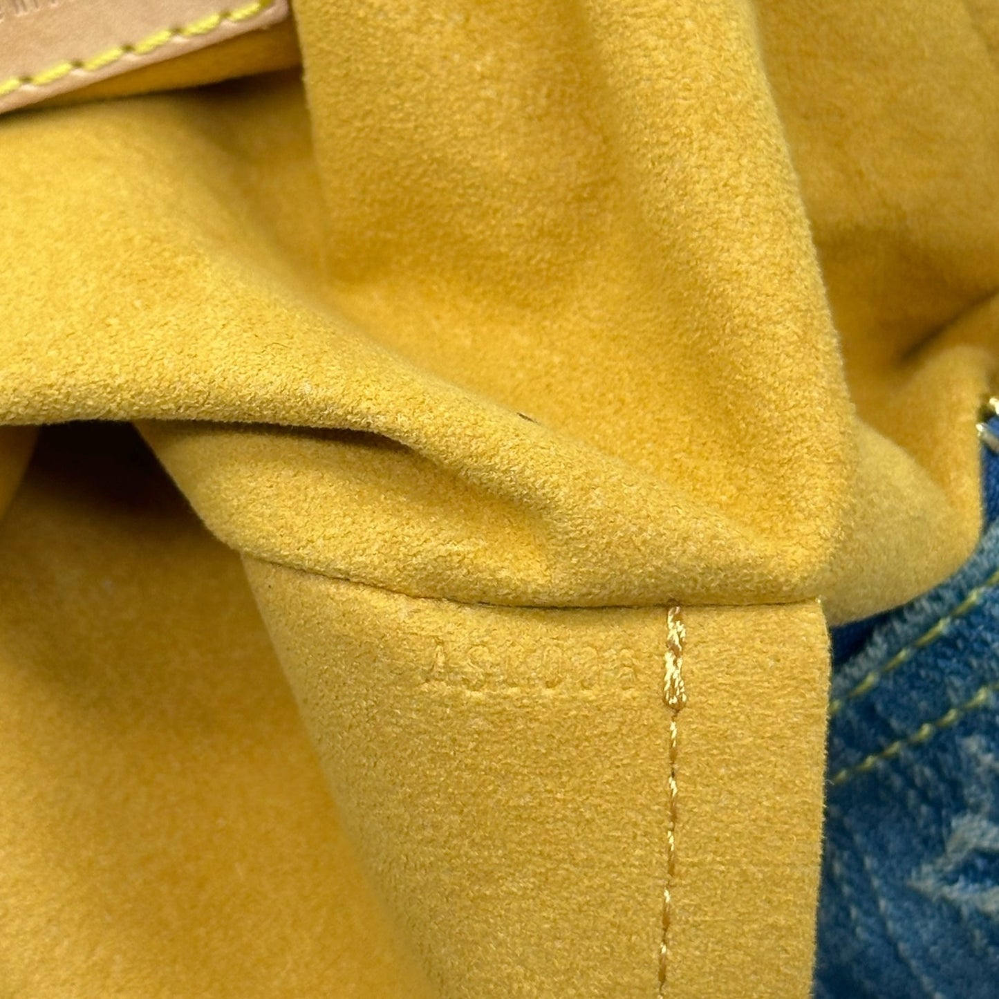 Louis Vuitton Blue Denim Monogram Baggy PM Shoulder Bag