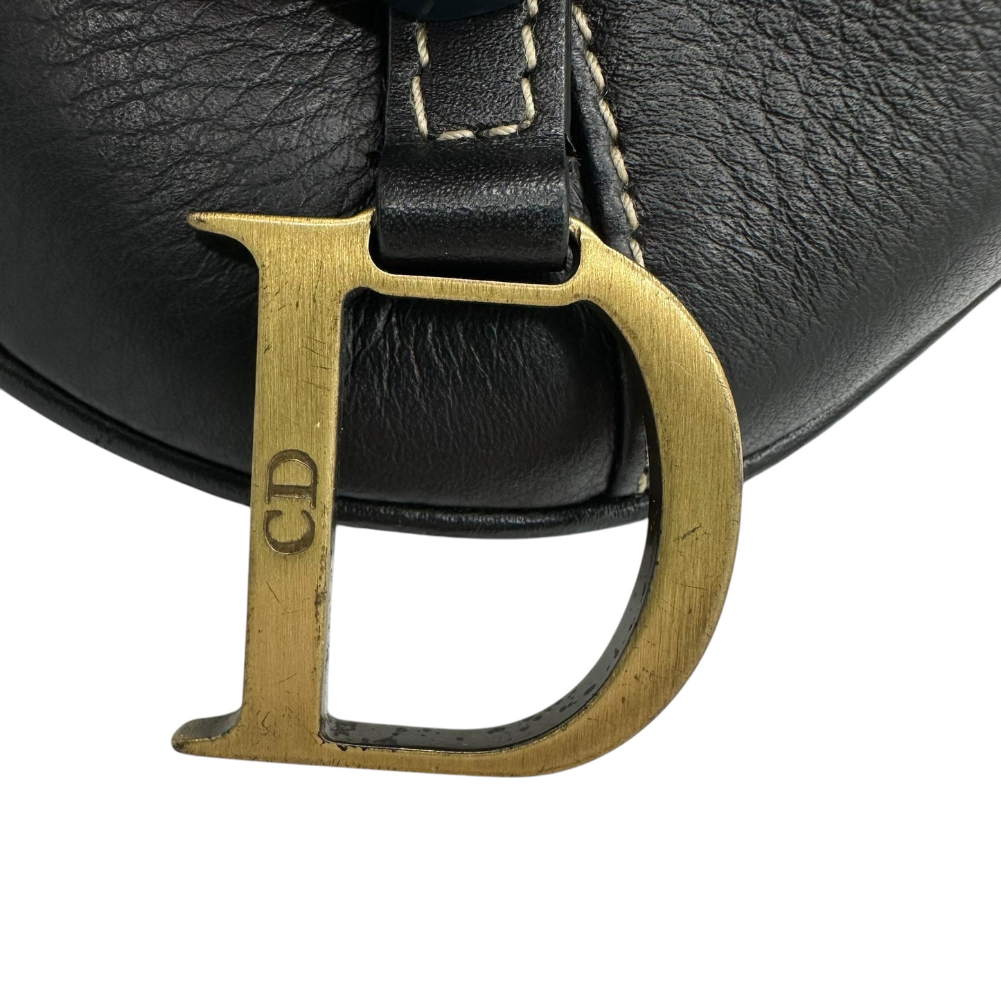 Dior Saddle Black Belt Bag