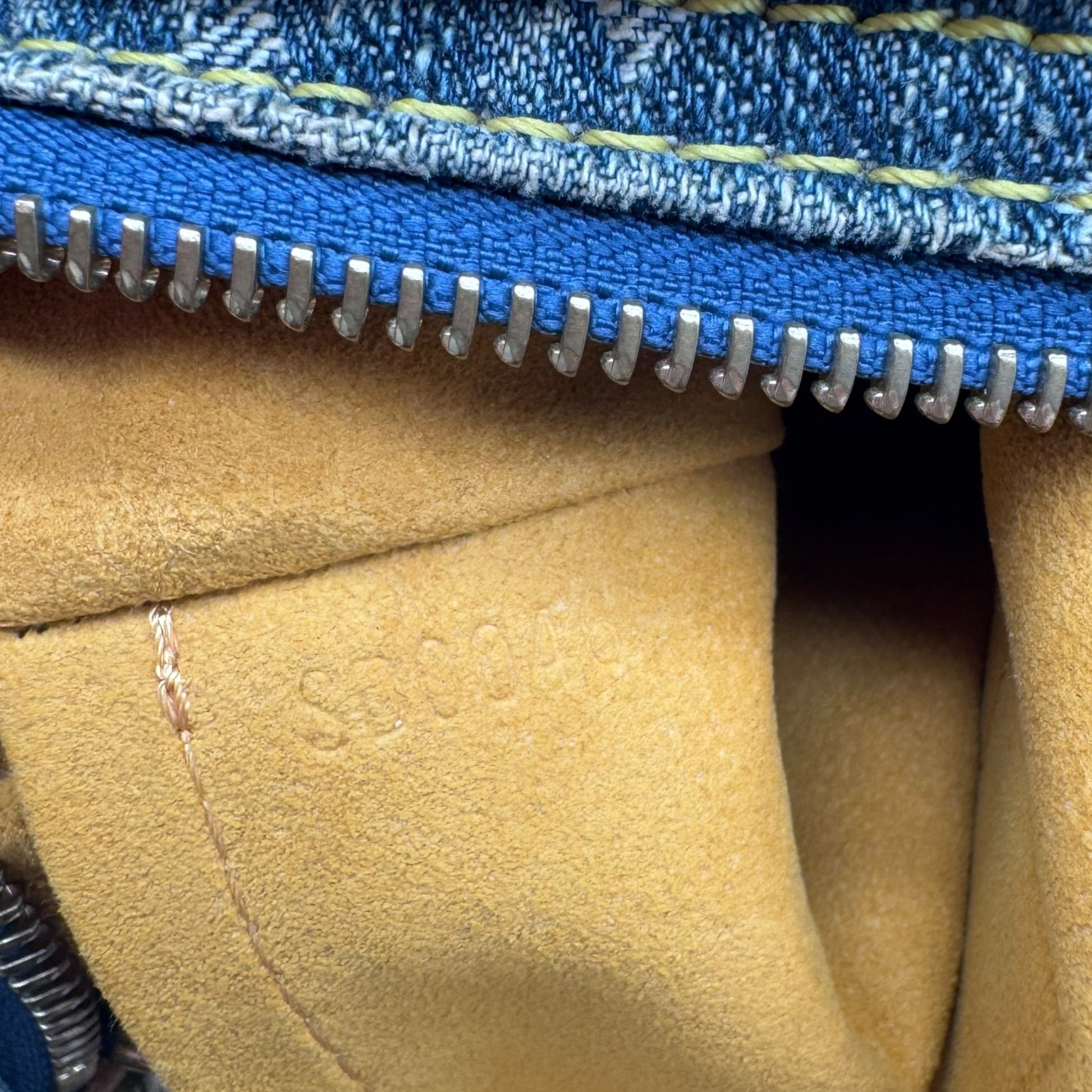 Louis Vuitton Blue Denim Monogram Baggy PM Shoulder Bag - Outfit Repeater