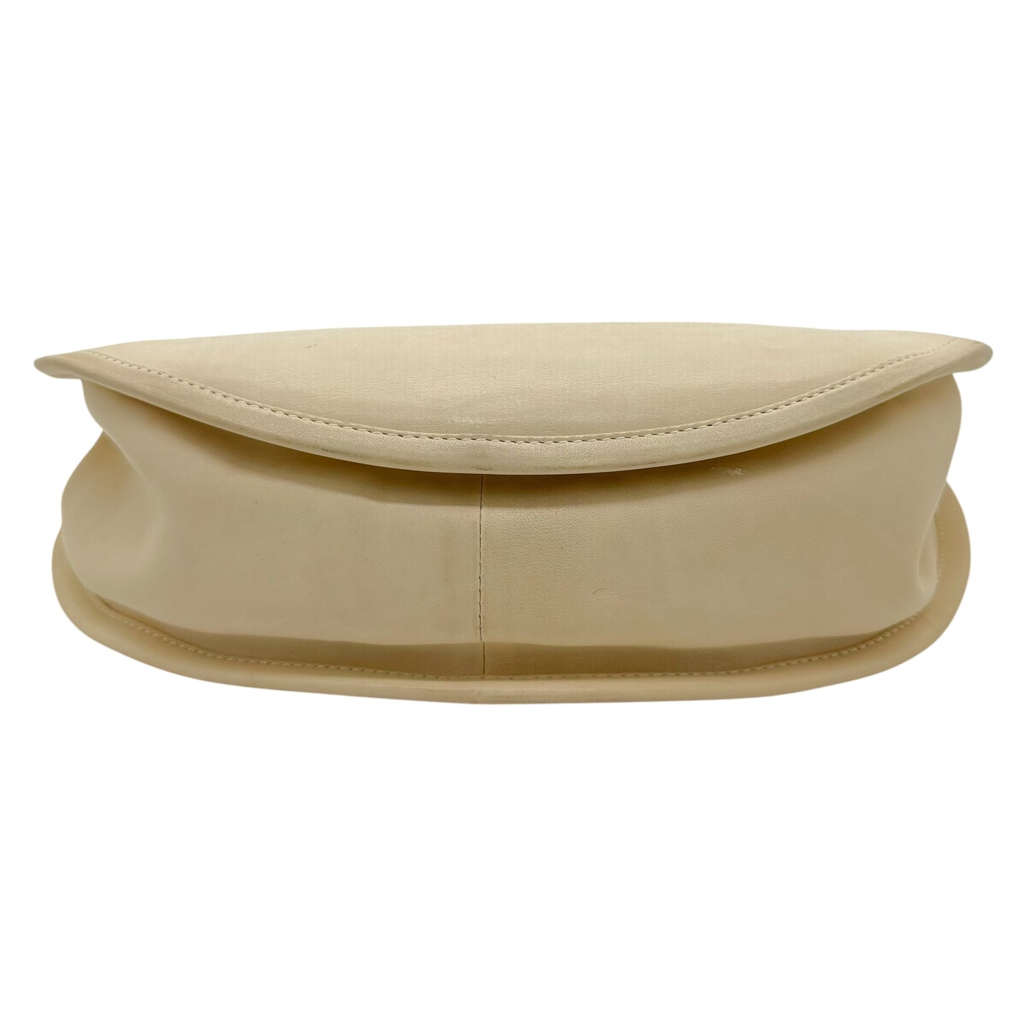 Christian Dior Ivory Leather Crescent Bag - Outfit Repeater