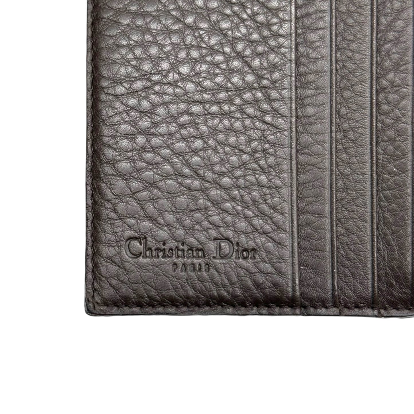Christian Dior Black Monogram Trotter Bi-fold Wallet - Outfit Repeater