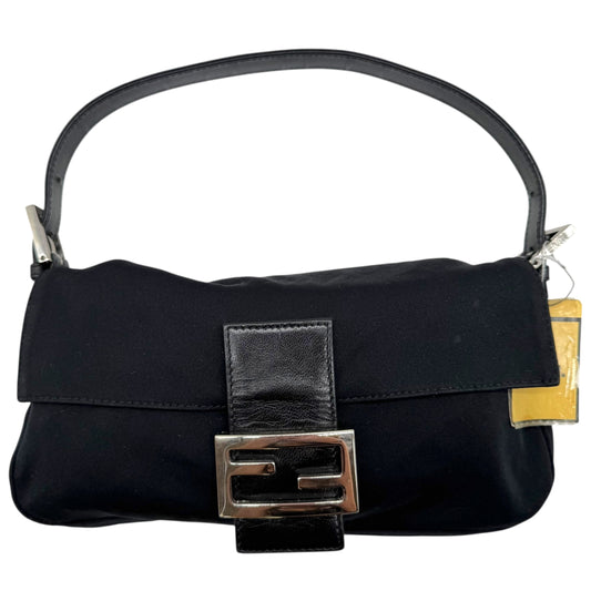 Fendi Black Neoprene Baguette Bag NEW - Outfit Repeater