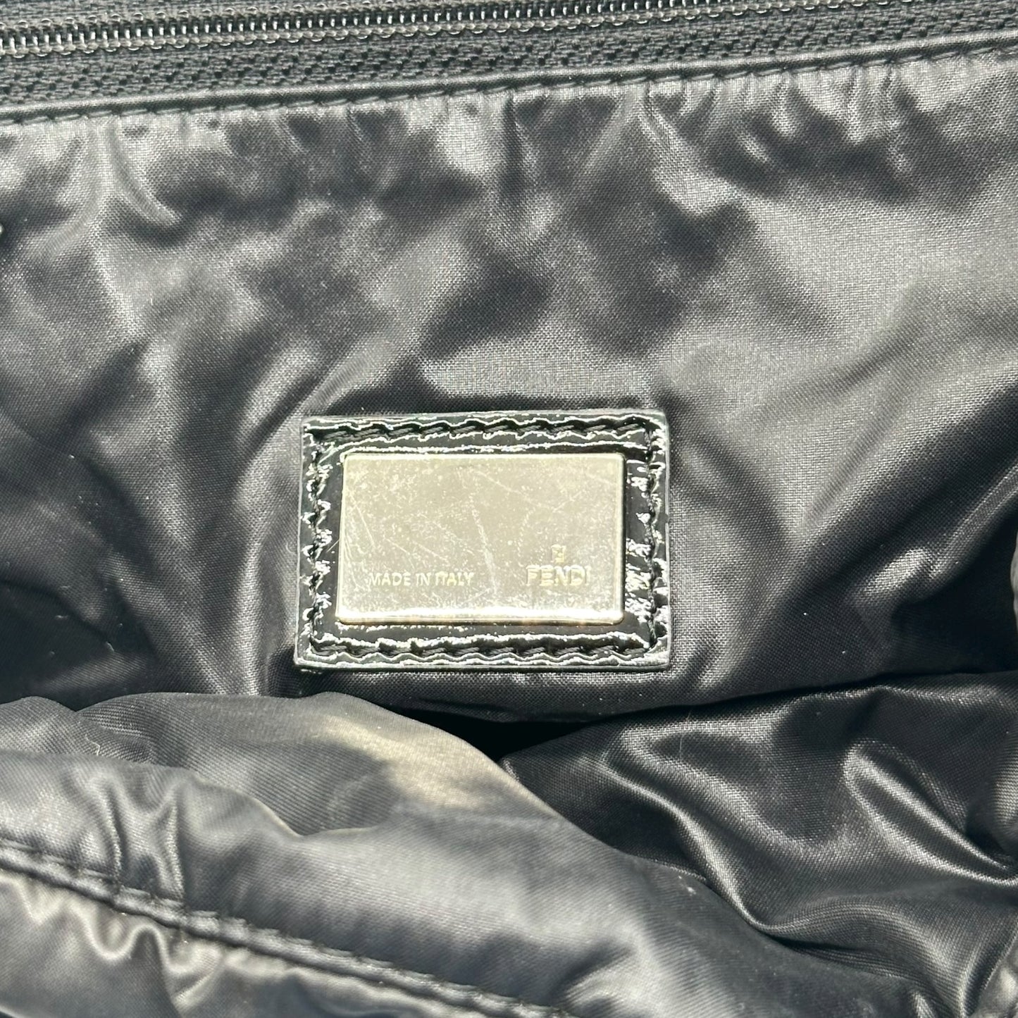 Fendi Black Sequin Snowflake Puffer Backpack - Outfit Repeater