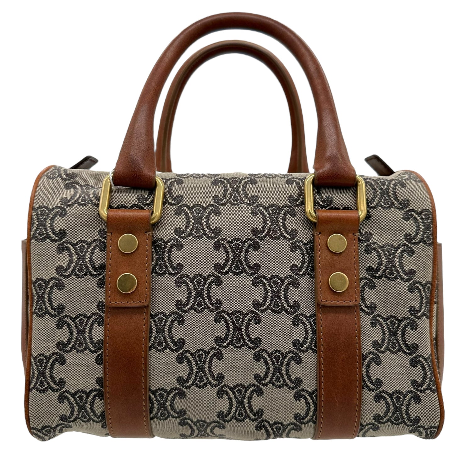 Celine Triomphe Monogram Mini Boston Bag - Outfit Repeater