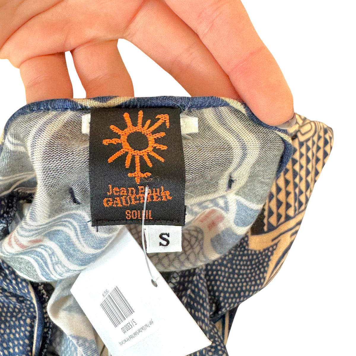 Jean Paul Gaultier Soleil Tribal Printed Cardigan