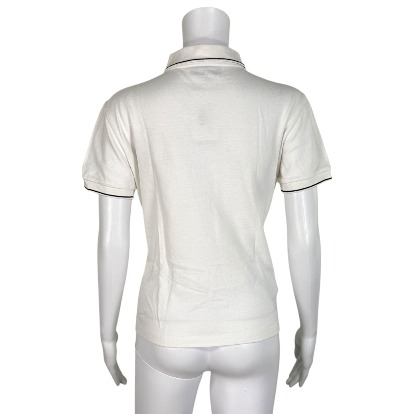 Prada 2019 White Logo Polo