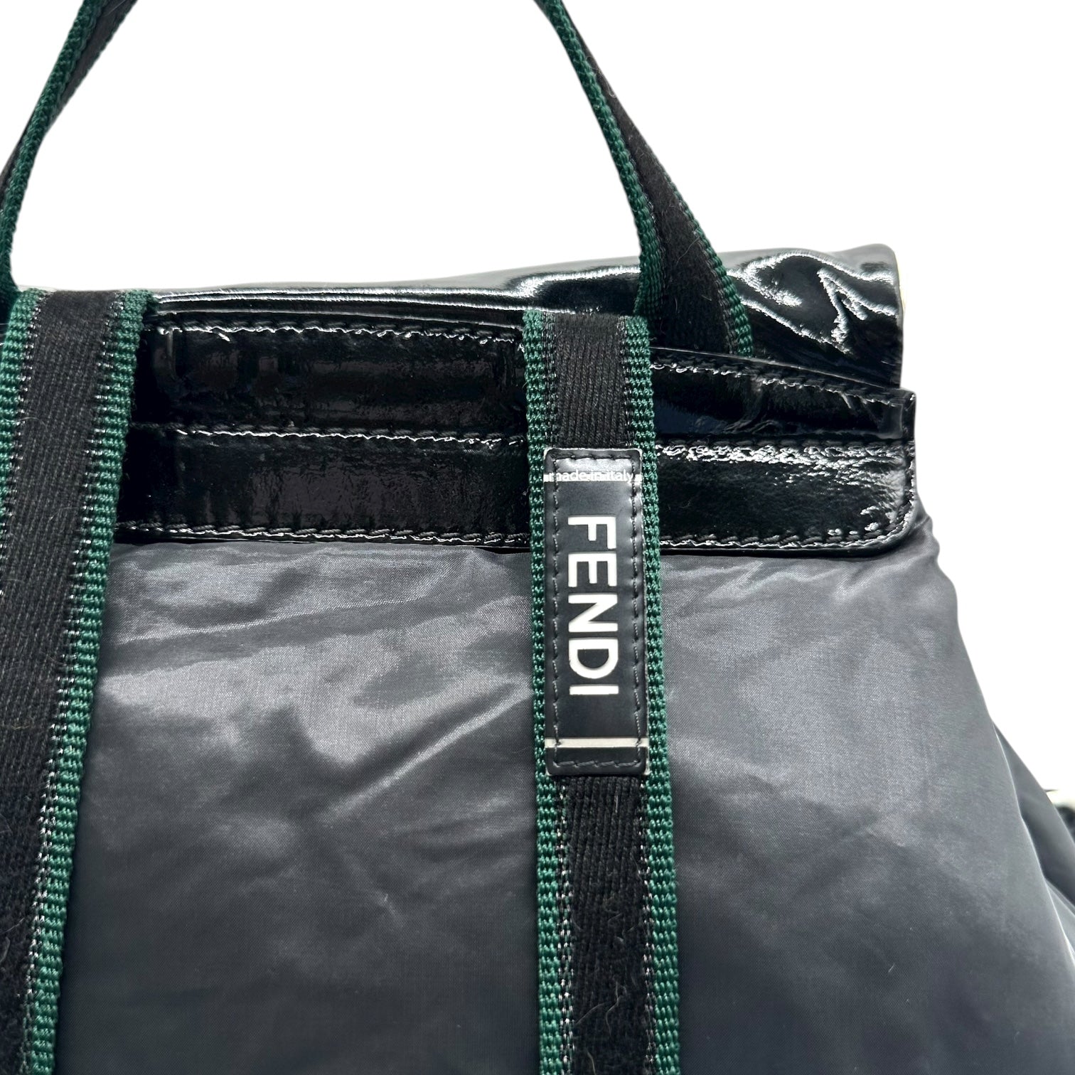 Fendi Black Sequin Snowflake Puffer Backpack - Outfit Repeater