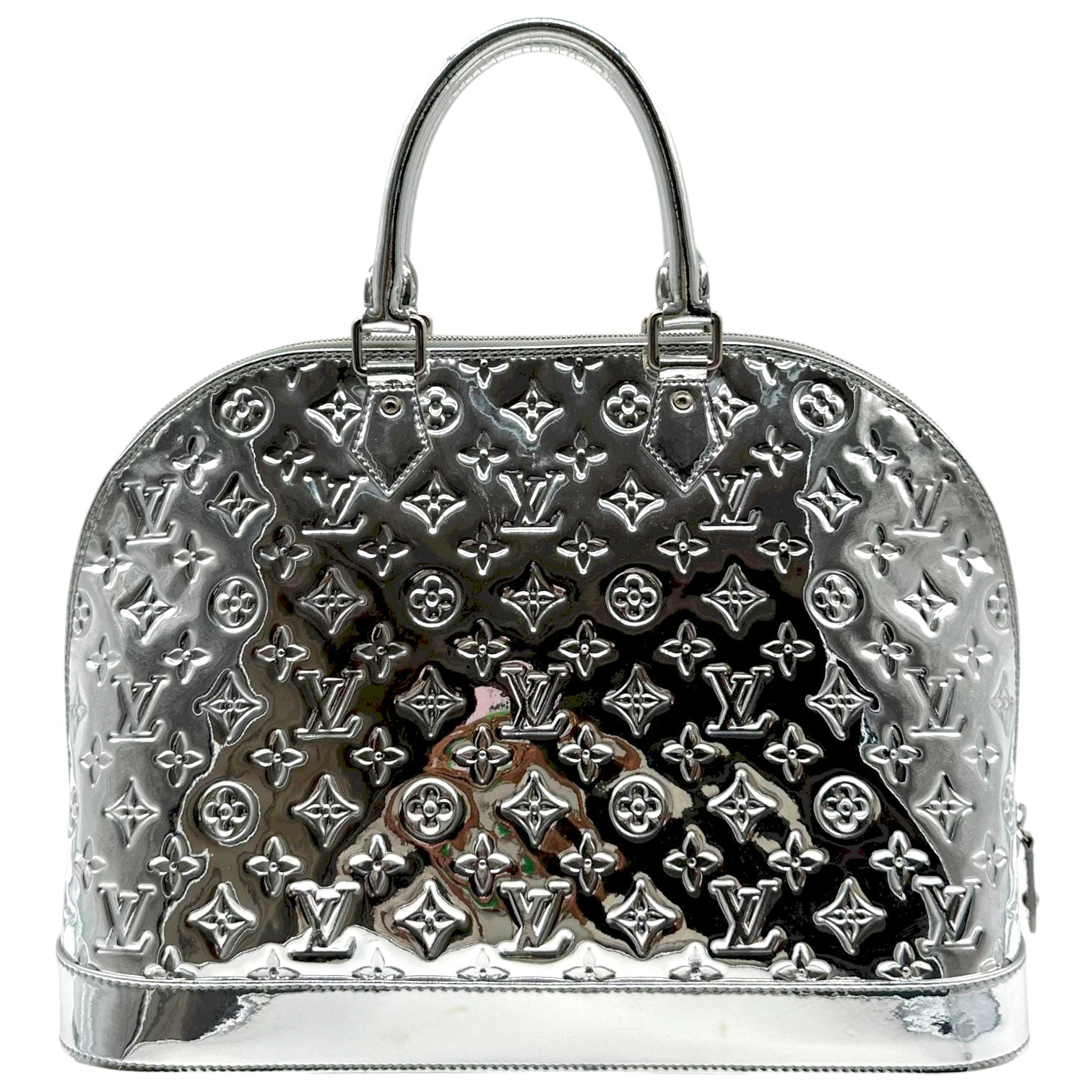 Louis Vuitton F/W 2006 Silver Mirror Alma Bag - Outfit Repeater