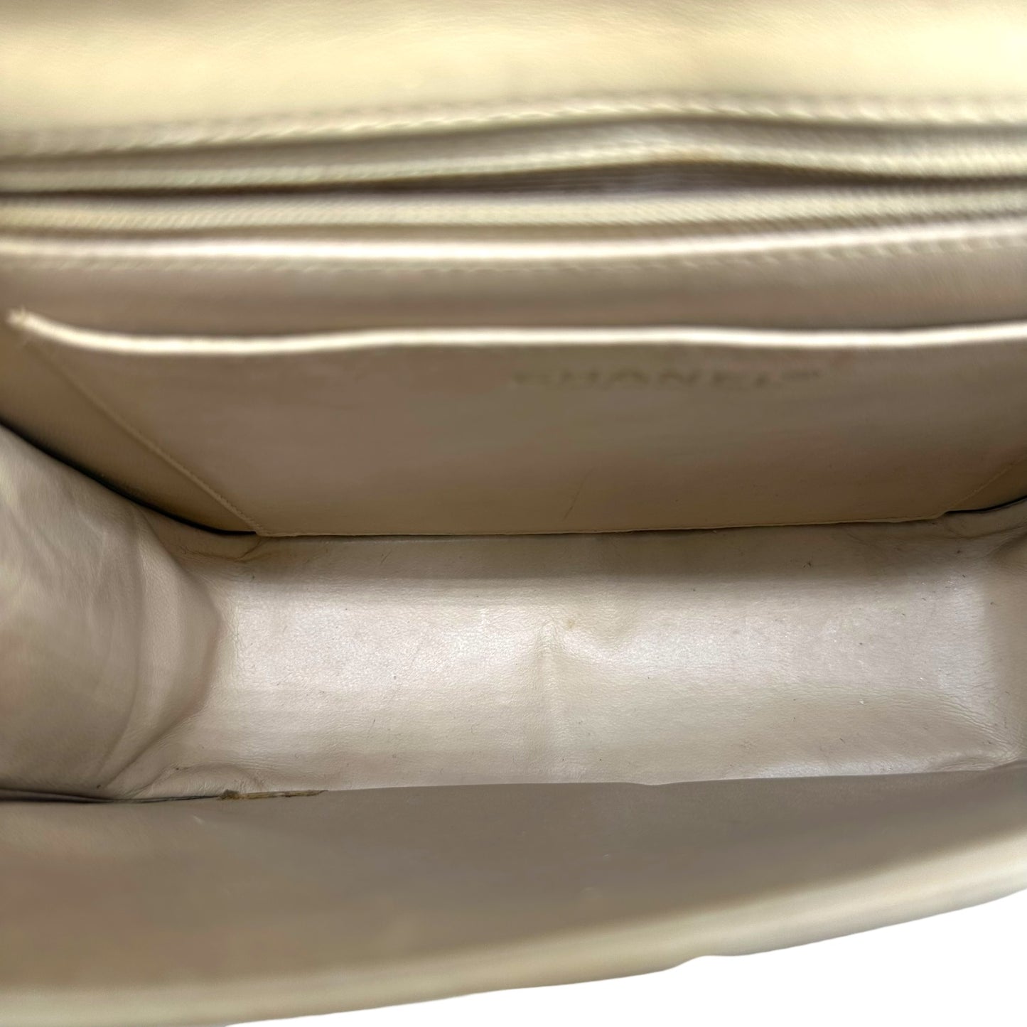 Chanel Tan & Black Chocolate Bar Shoulder Bag 2000-02