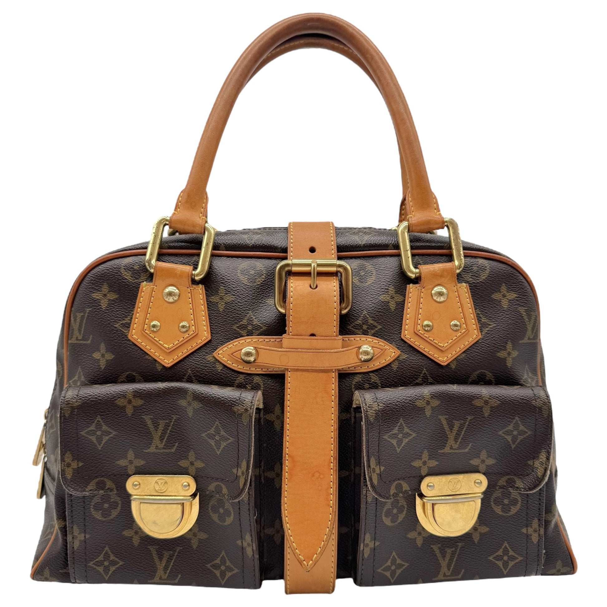 Louis Vuitton Classic Monogram Manhattan GM Bag - Outfit Repeater