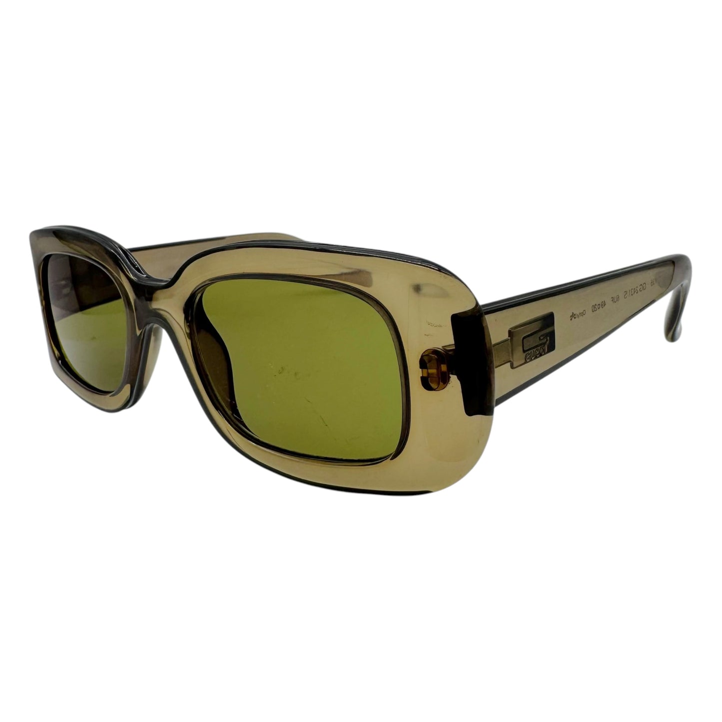 Gucci GG2431/S Khaki Green Rectangle Sunglasses