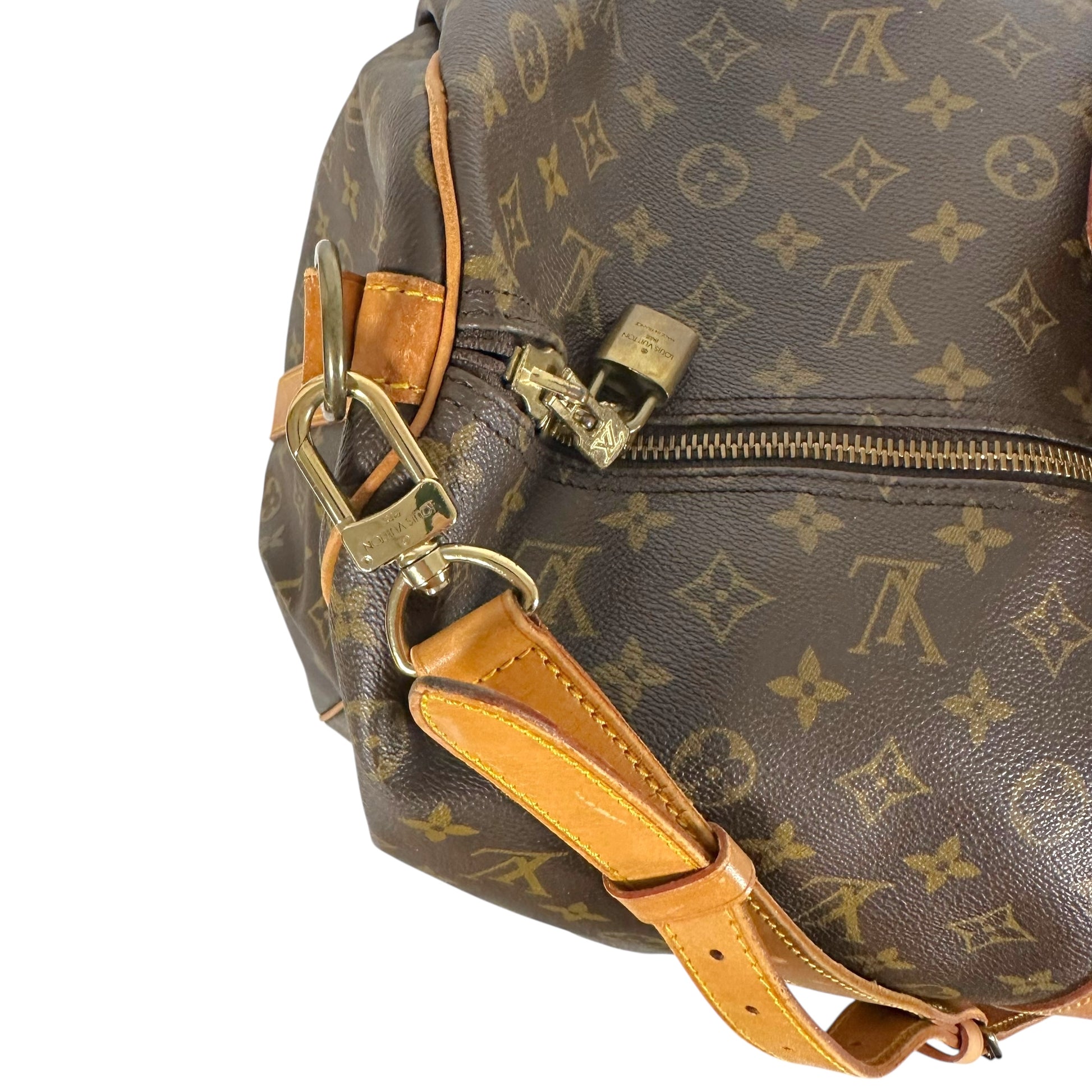 Louis Vuitton Classic Monogram Bandouliere 60 Duffle Bag - Outfit Repeater