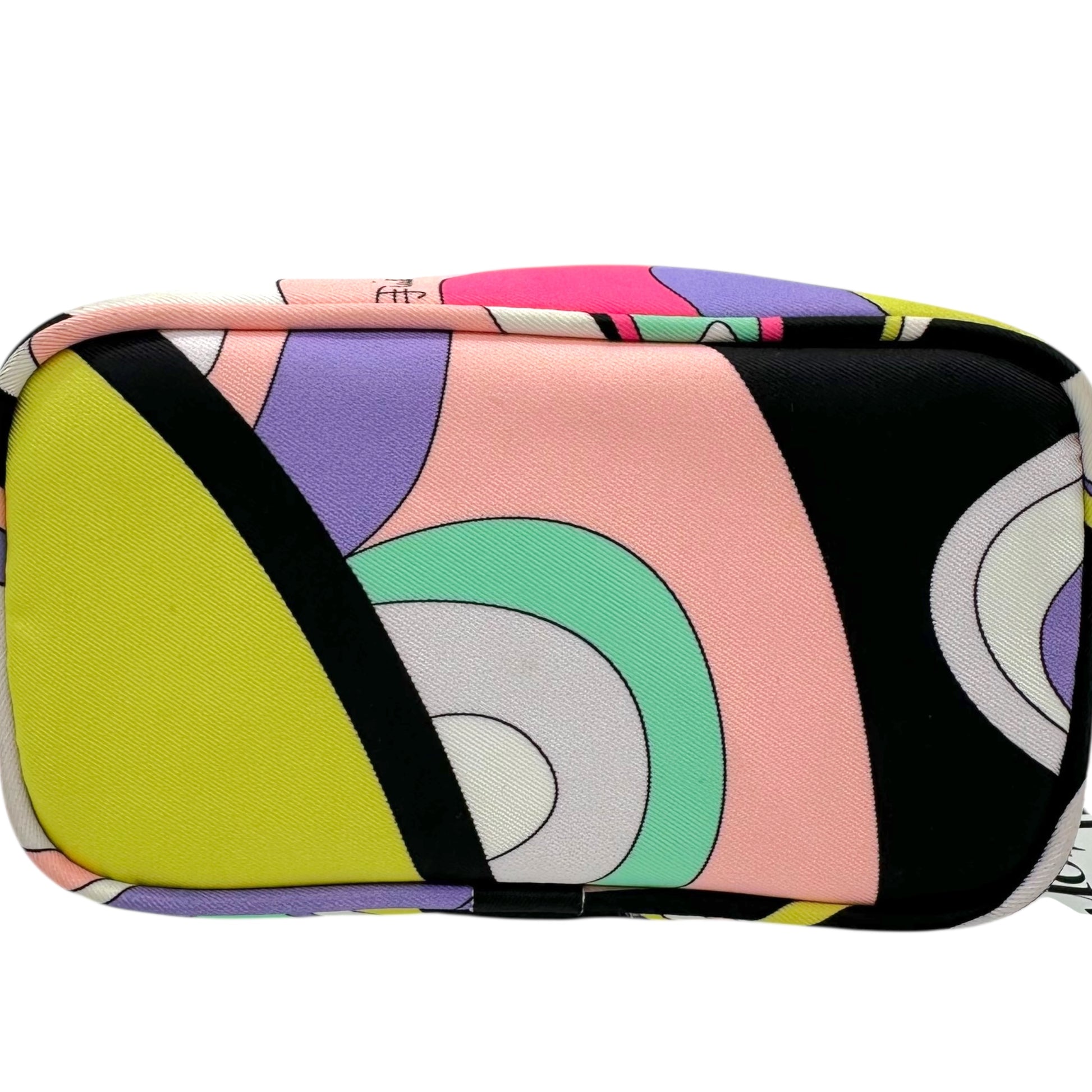 Emilio Pucci Multicolor Printed Silk Pochette Bag - Outfit Repeater
