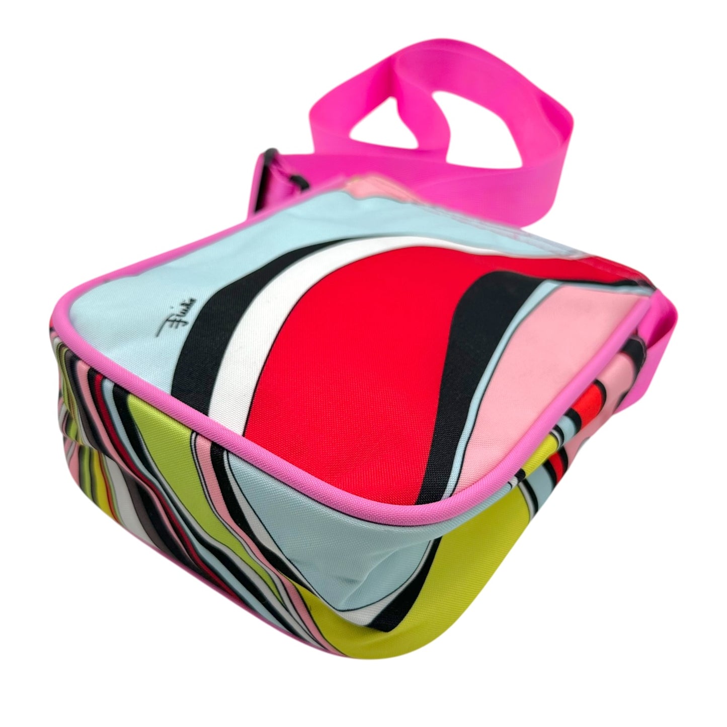 Emilio Pucci Multicolor Printed Crossbody Sport Bag
