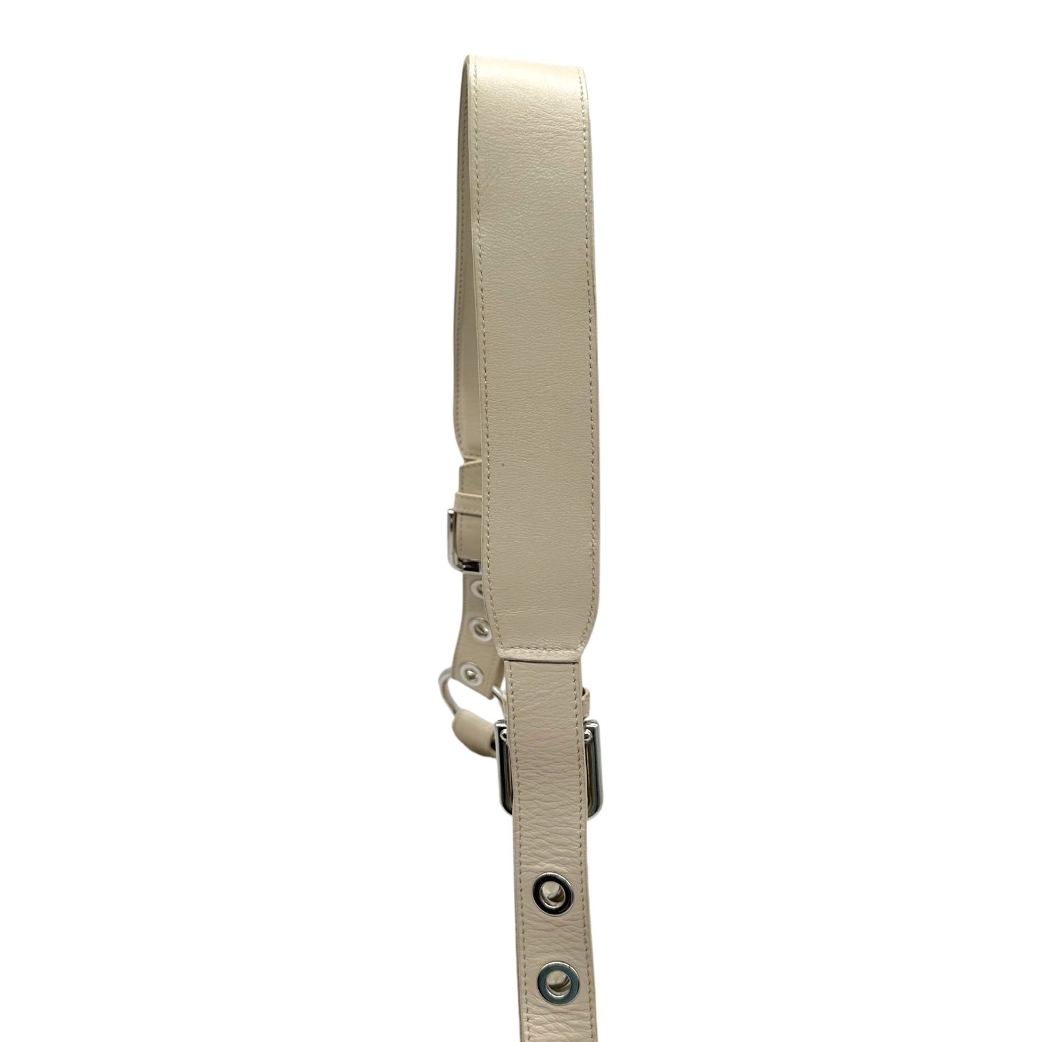 Dolce & Gabbana Ivory Fur Leather Shoulder Bag