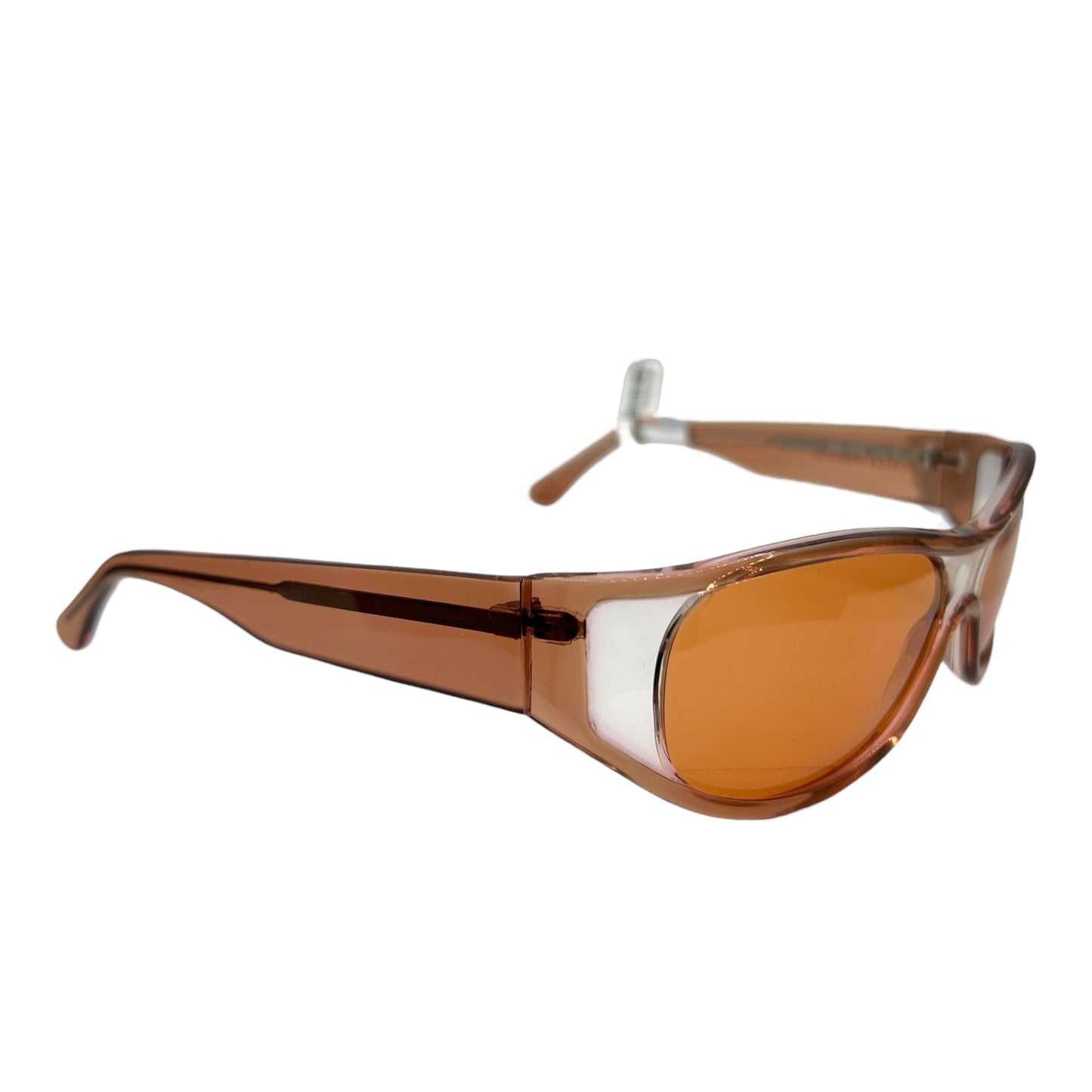 Dolce & Gabbana DG725S Orange & Clear Oval Sunglasses