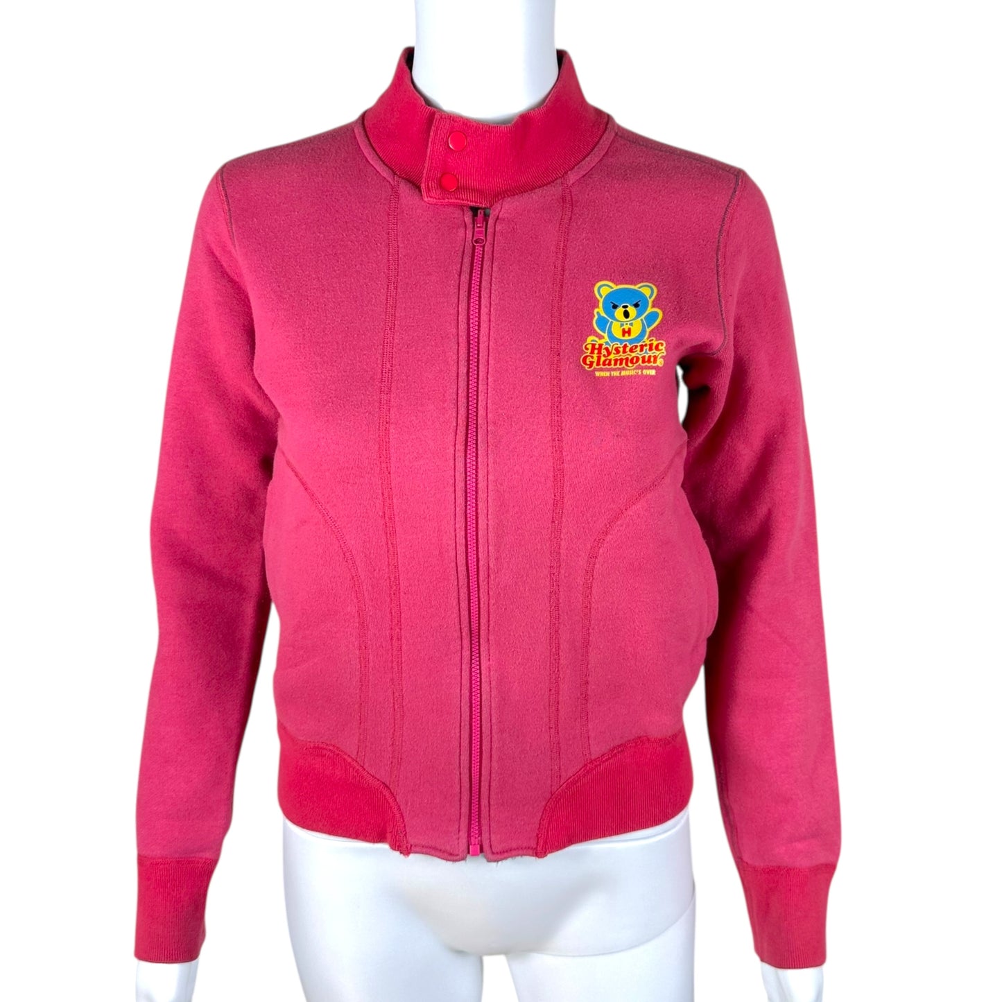 Hysteric Pink Zip Up Jacket