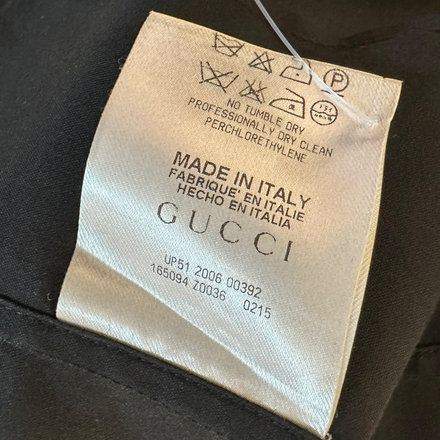 Gucci 2006 Black 'Choker' Hardware Button Up Blouse - Outfit Repeater