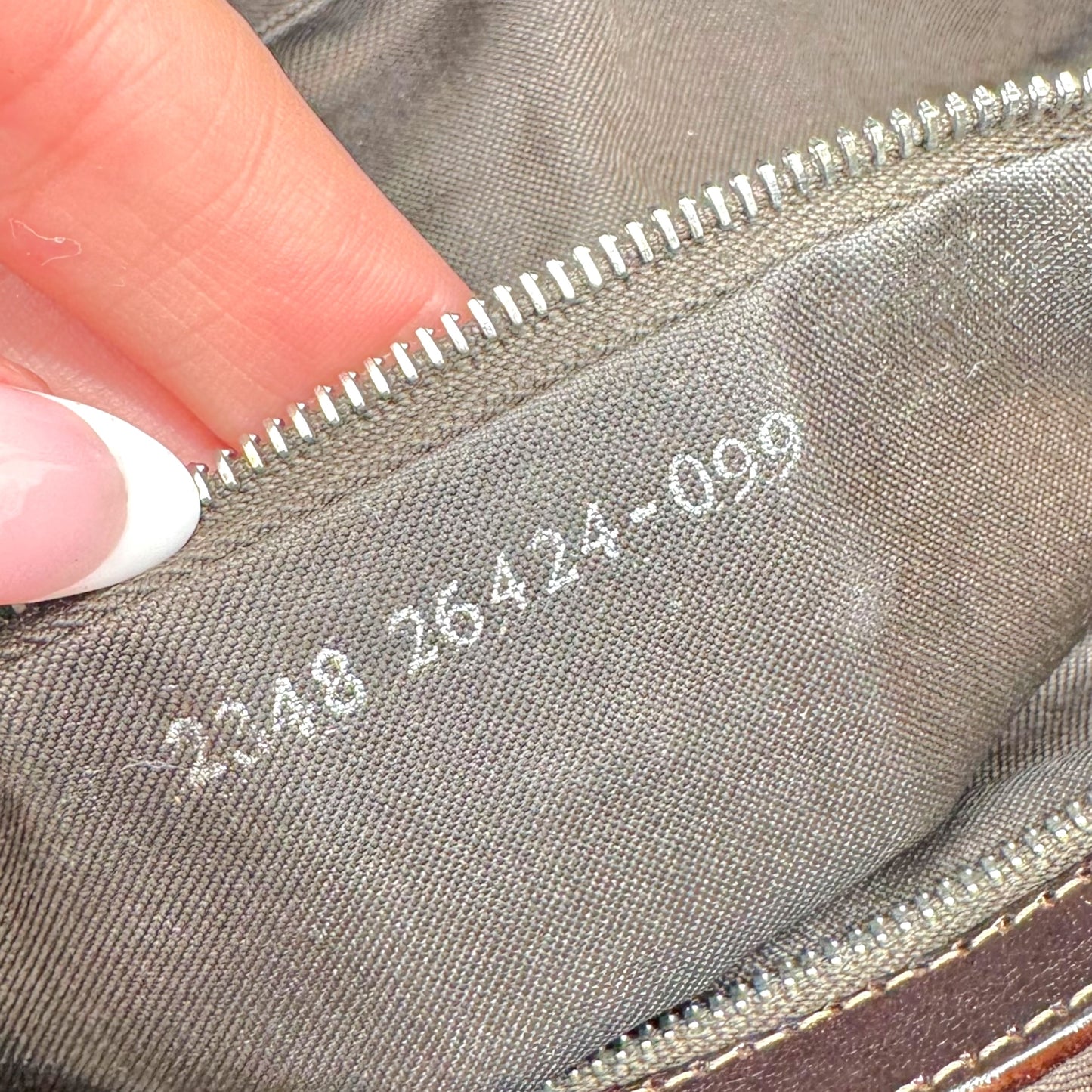 Fendi Black Suede & Brown Leather Baguette Bag - Outfit Repeater