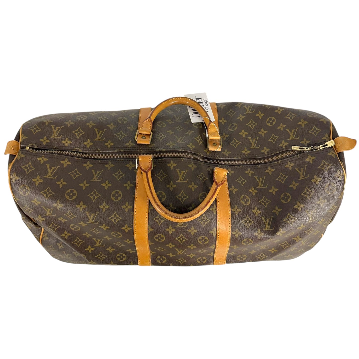 Louis Vuitton Classic Monogram Keepall 60 Duffle Bag - Outfit Repeater