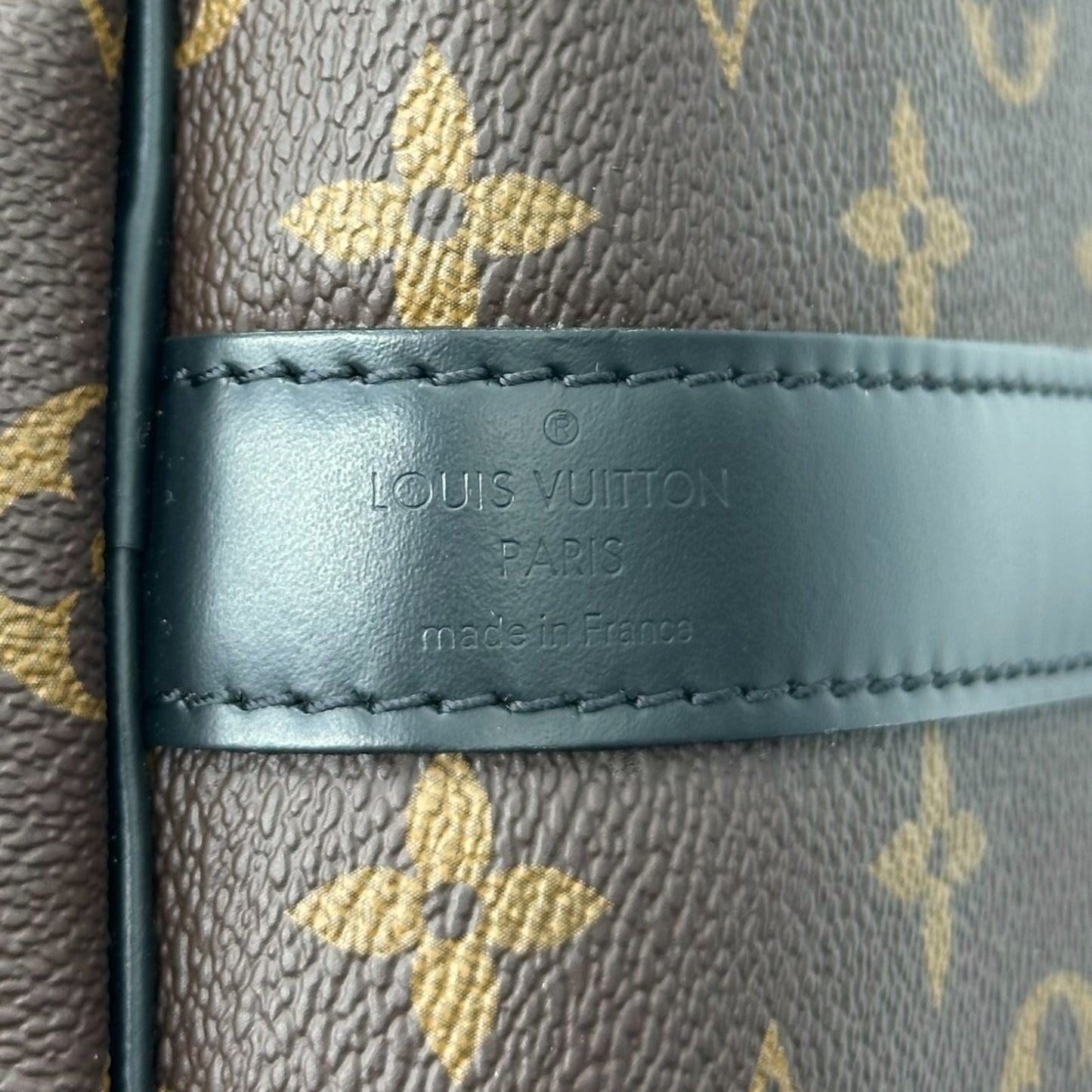 Louis Vuitton Keepall Bandouliere 55 Macassar Duffle Bag