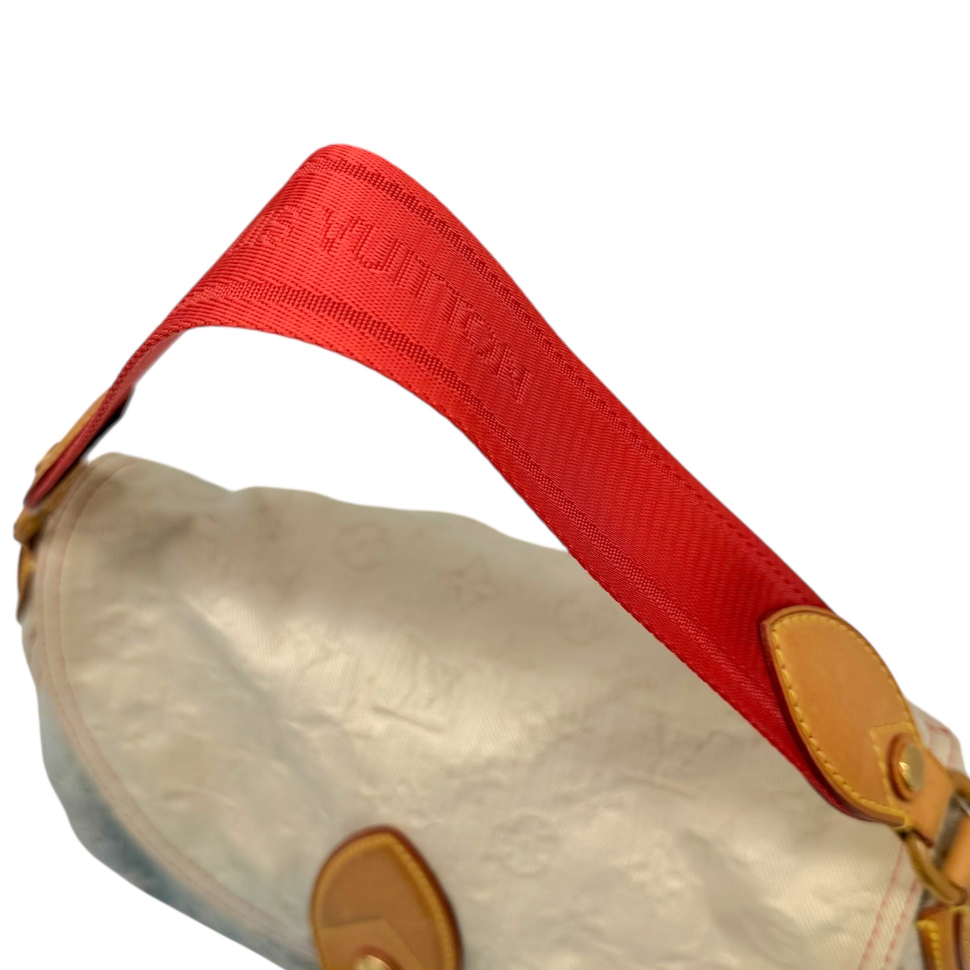 Louis Vuitton Blue Denim Monogram Ombre Sunshine Bag - Outfit Repeater