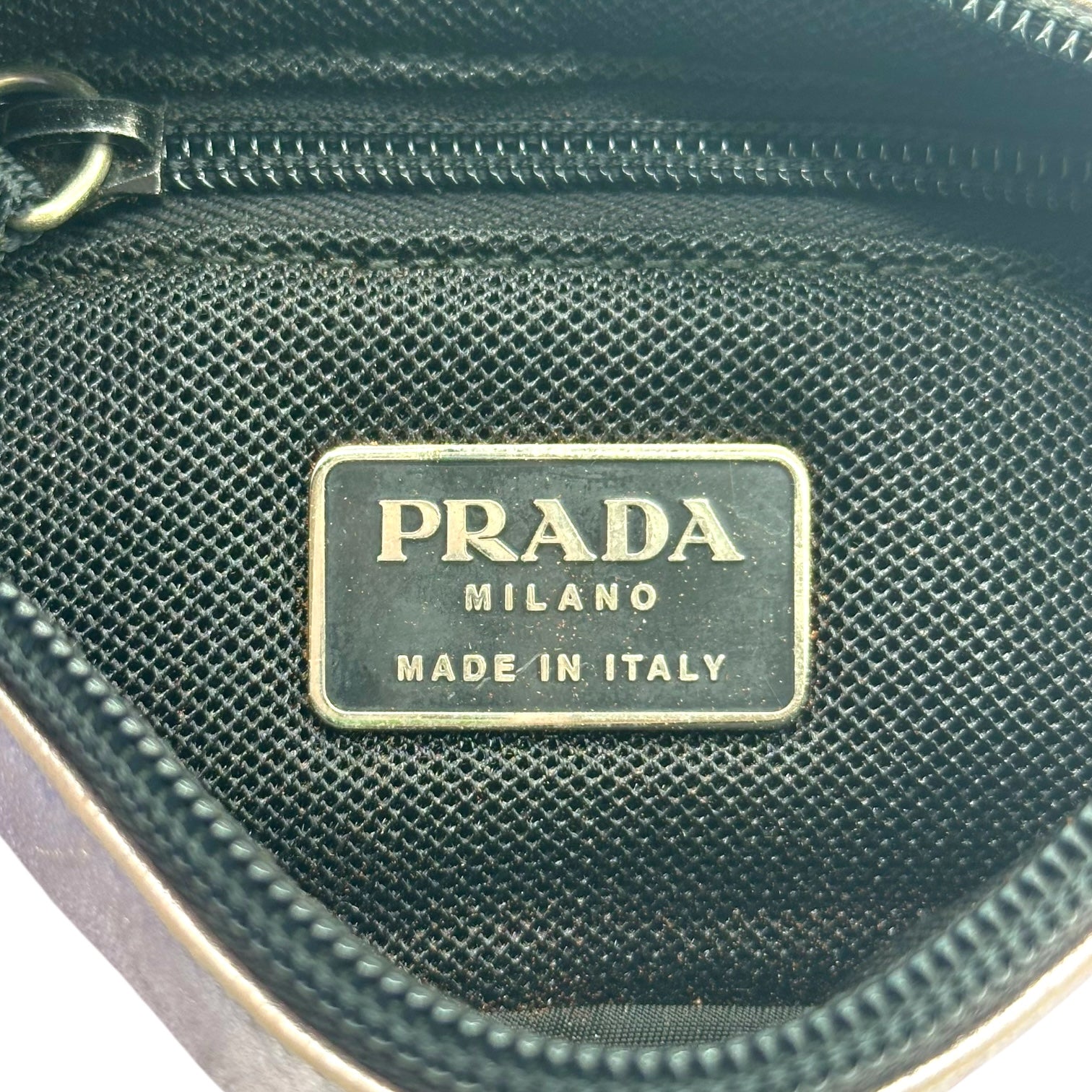 Prada Sport Pink Metallic Leather Mini Bag - Outfit Repeater