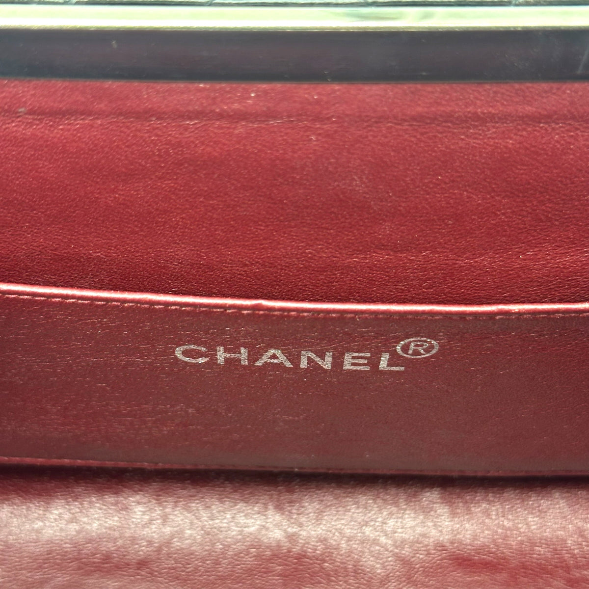 Chanel Black Quilted Lambskin Vanity Box Bag