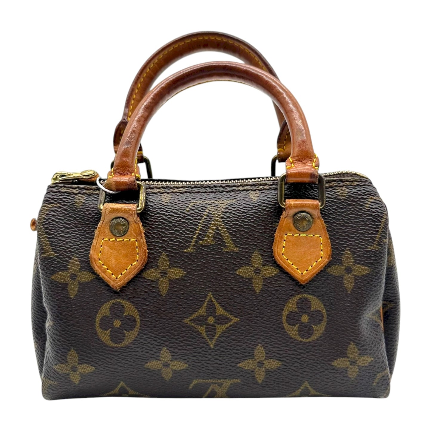 Louis Vuitton Classic Monogram Mini Speedy Bag - Outfit Repeater