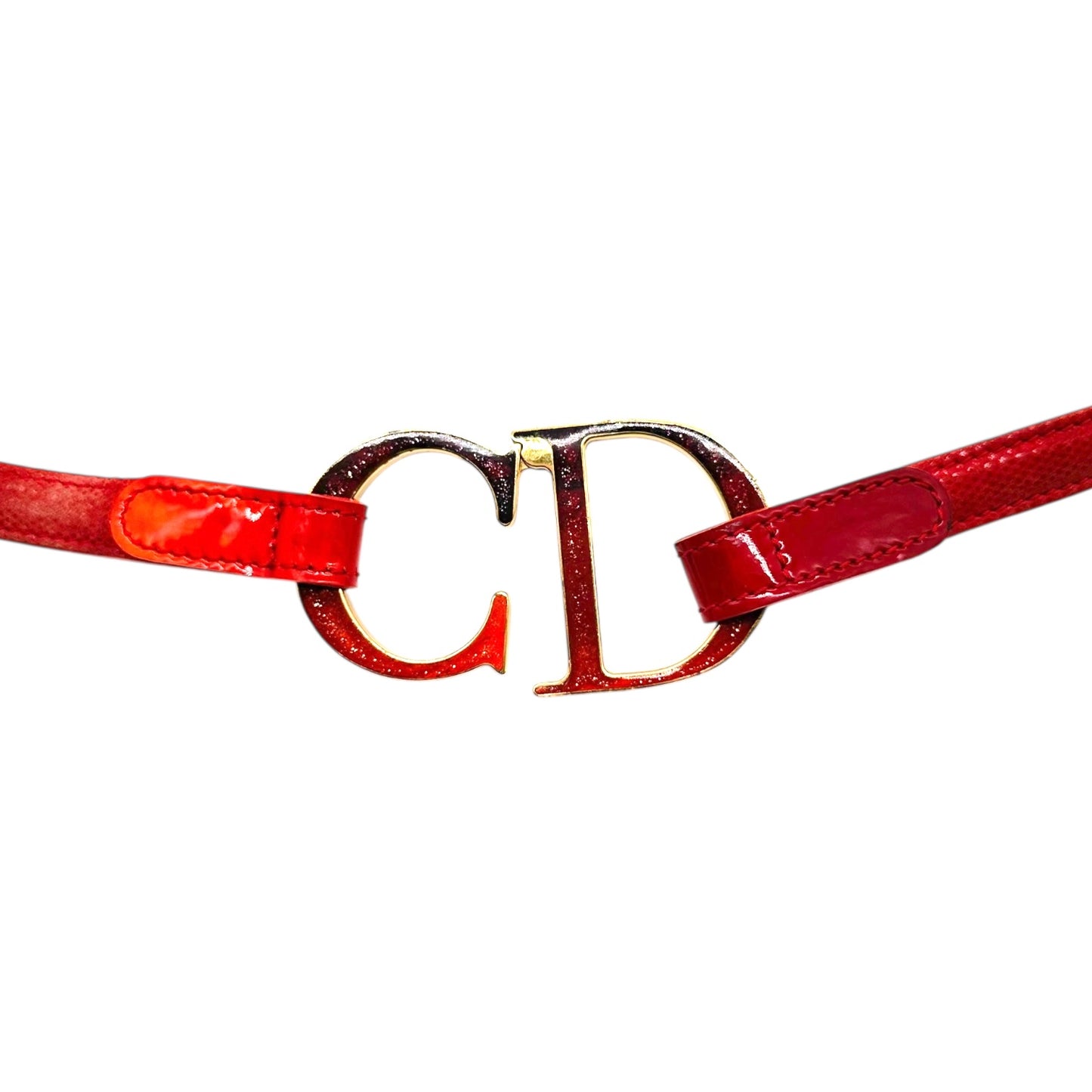 Dior by John Galliano Logo Belt