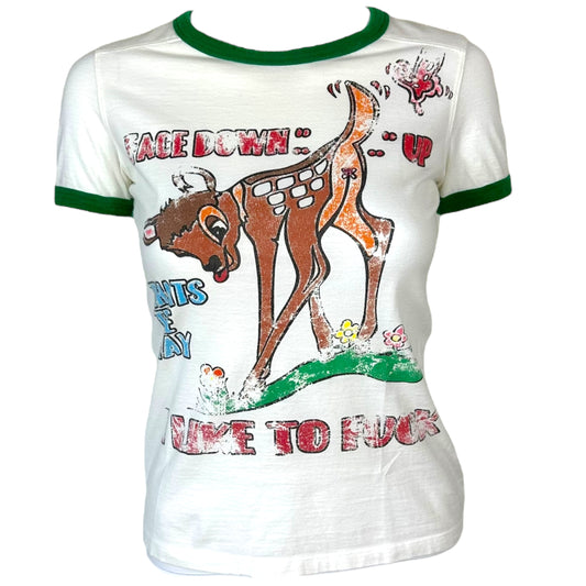 Dsquared2 'Face Down A** Up' Graphic T-Shirt