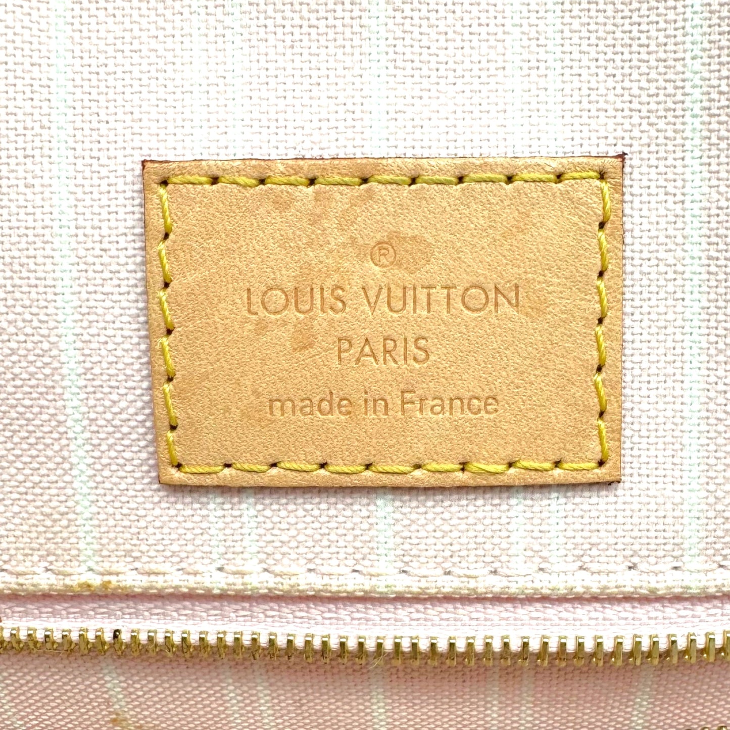 Louis Vuitton Pink & Yellow XL Monogram Ombre OnTheGo GM 2-Way Tote Bag