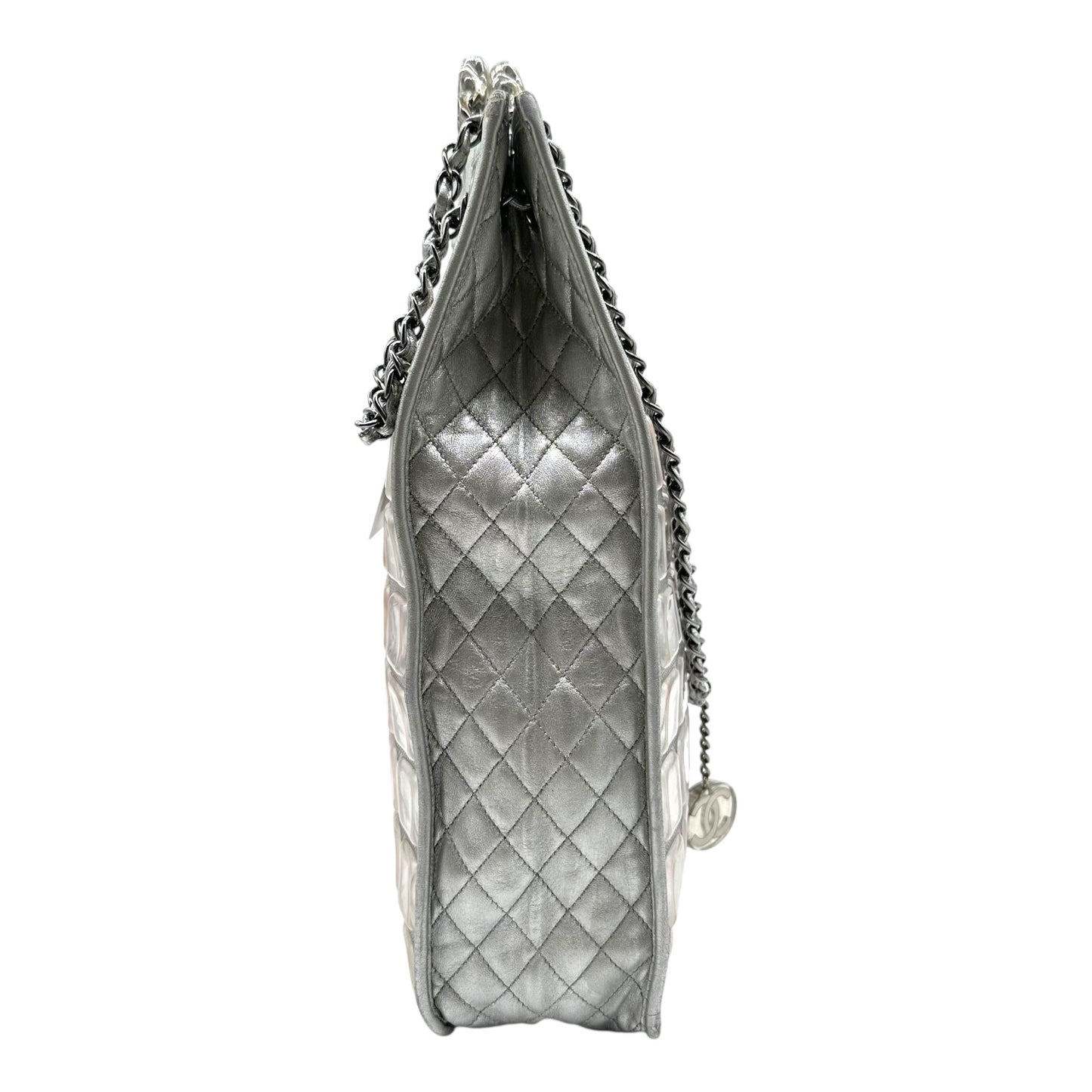 Chanel 2007 Ice Cube 2-Way Clutch Tote Bag