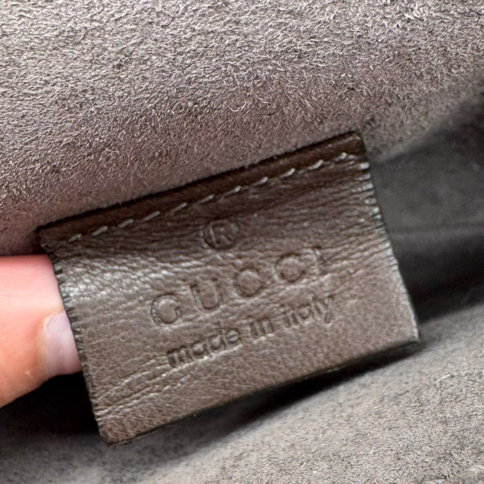 Gucci by Tom Ford Fall 2004 Gray Mink Dragon Clasp Mini Bag RARE - Outfit Repeater