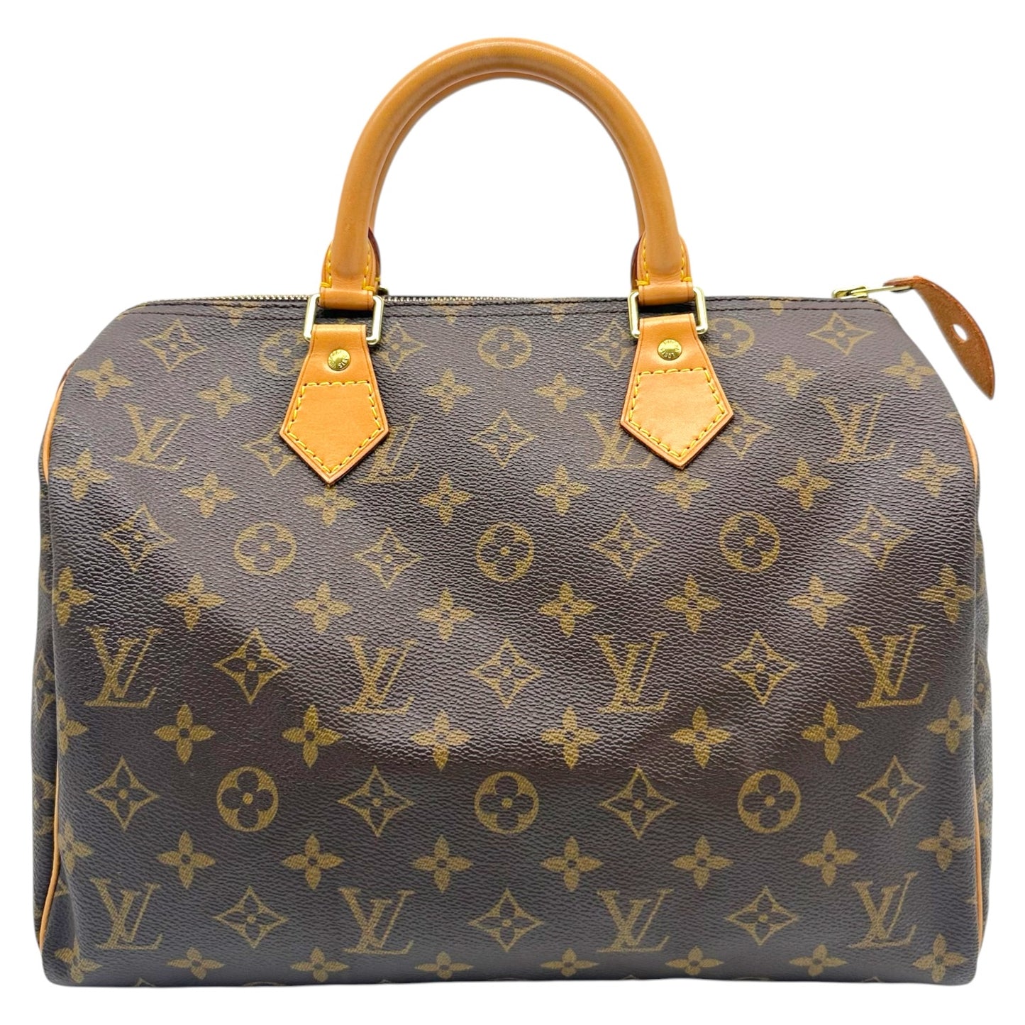 Louis Vuitton Speedy 35 Handbag Brown Monogram Canvas