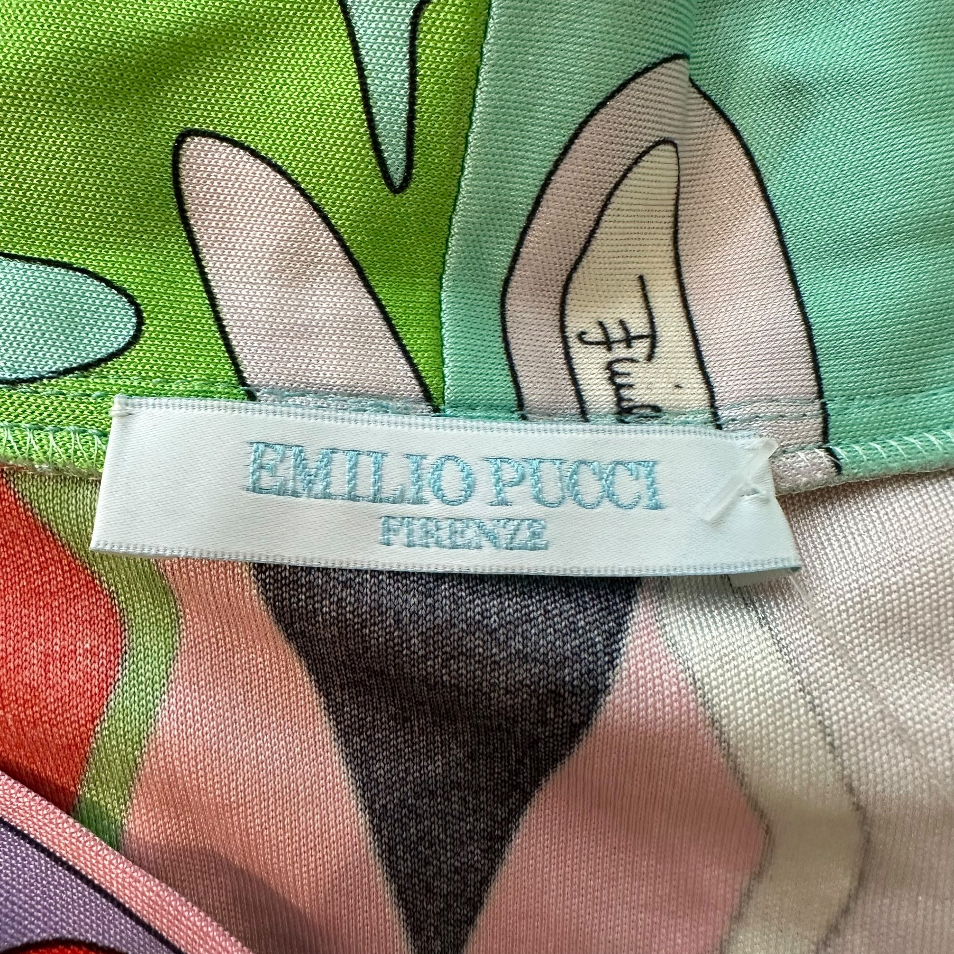 Emilio Pucci Multicolor V-Neck Tank - Outfit Repeater