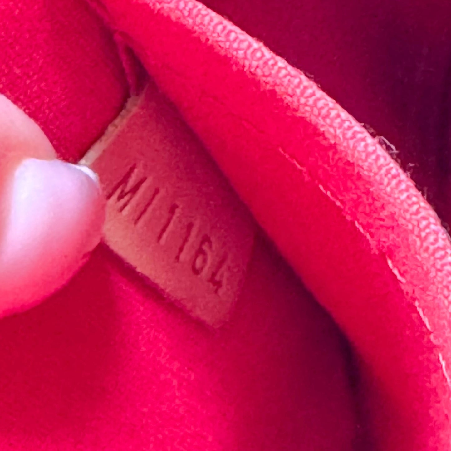 Louis Vuitton Red Patent Vernis Monogram Alma BB 2-Way Bag