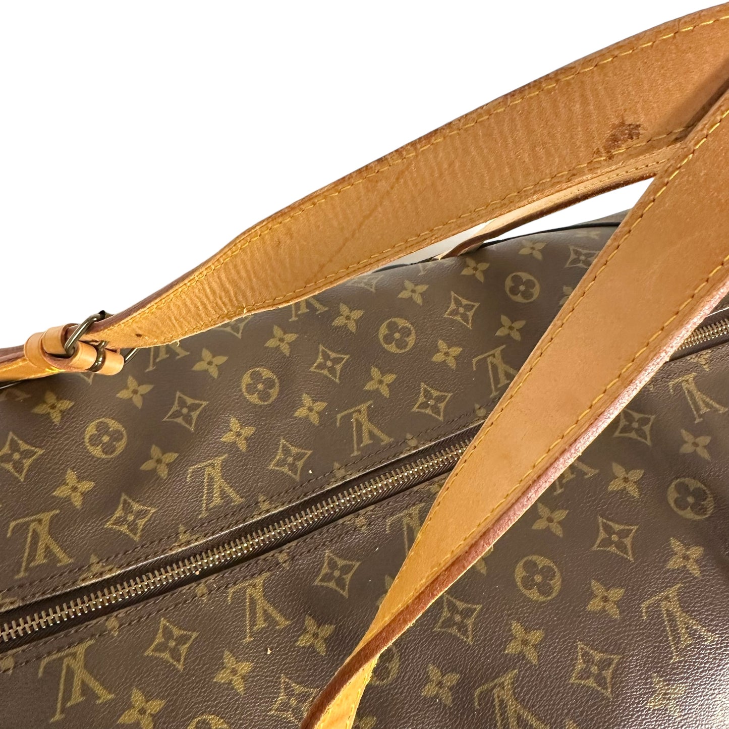 Louis Vuitton Classic Monogram Sac Polochon 60 Duffle Bag - Outfit Repeater